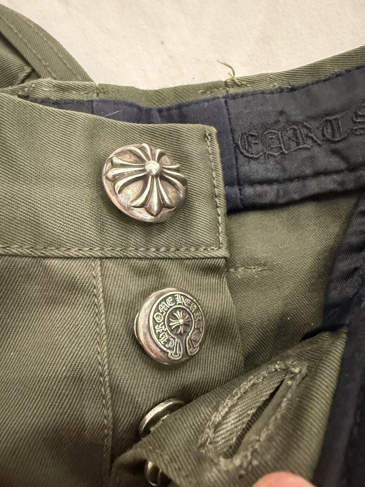 Chrome Hearts Chrome Hearts Patched Chino Pants Size US 29 - 8 Thumbnail