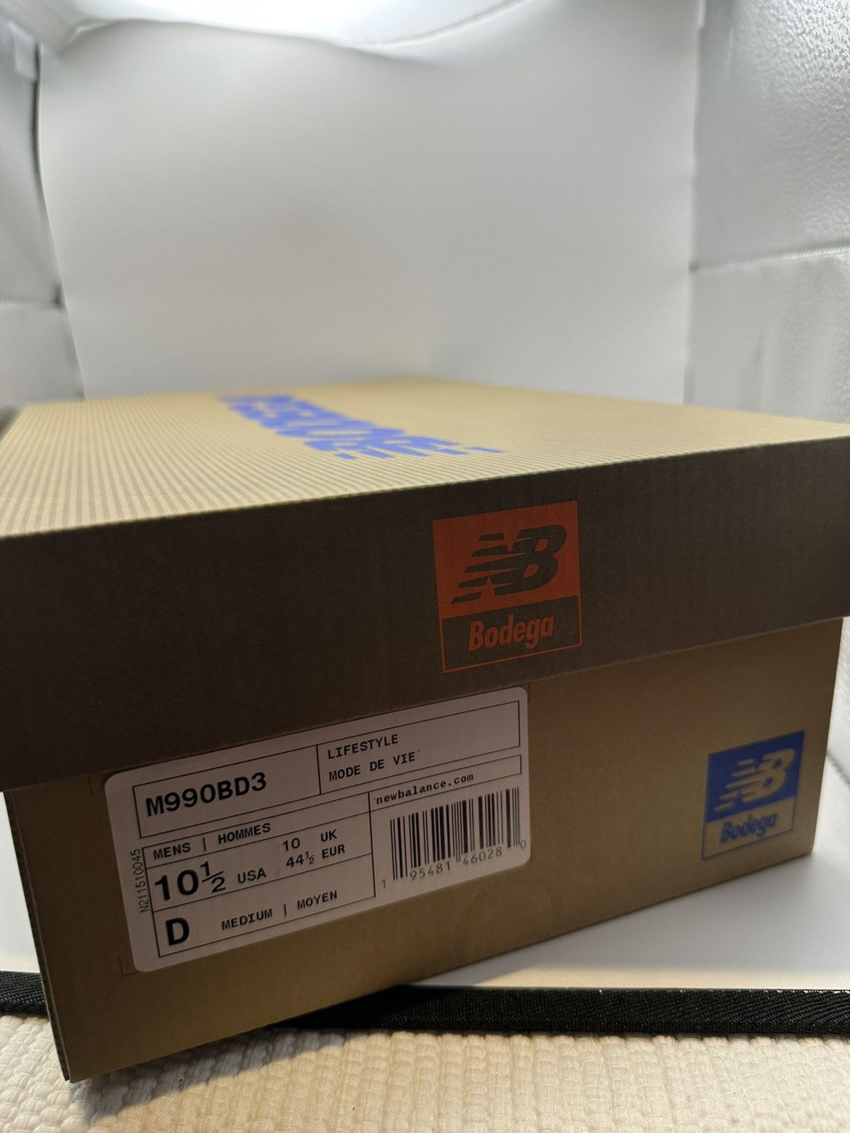 New Balance New Balance 990 v3 Bodega Size US 10.5 / EU 43-44 - 9 Thumbnail
