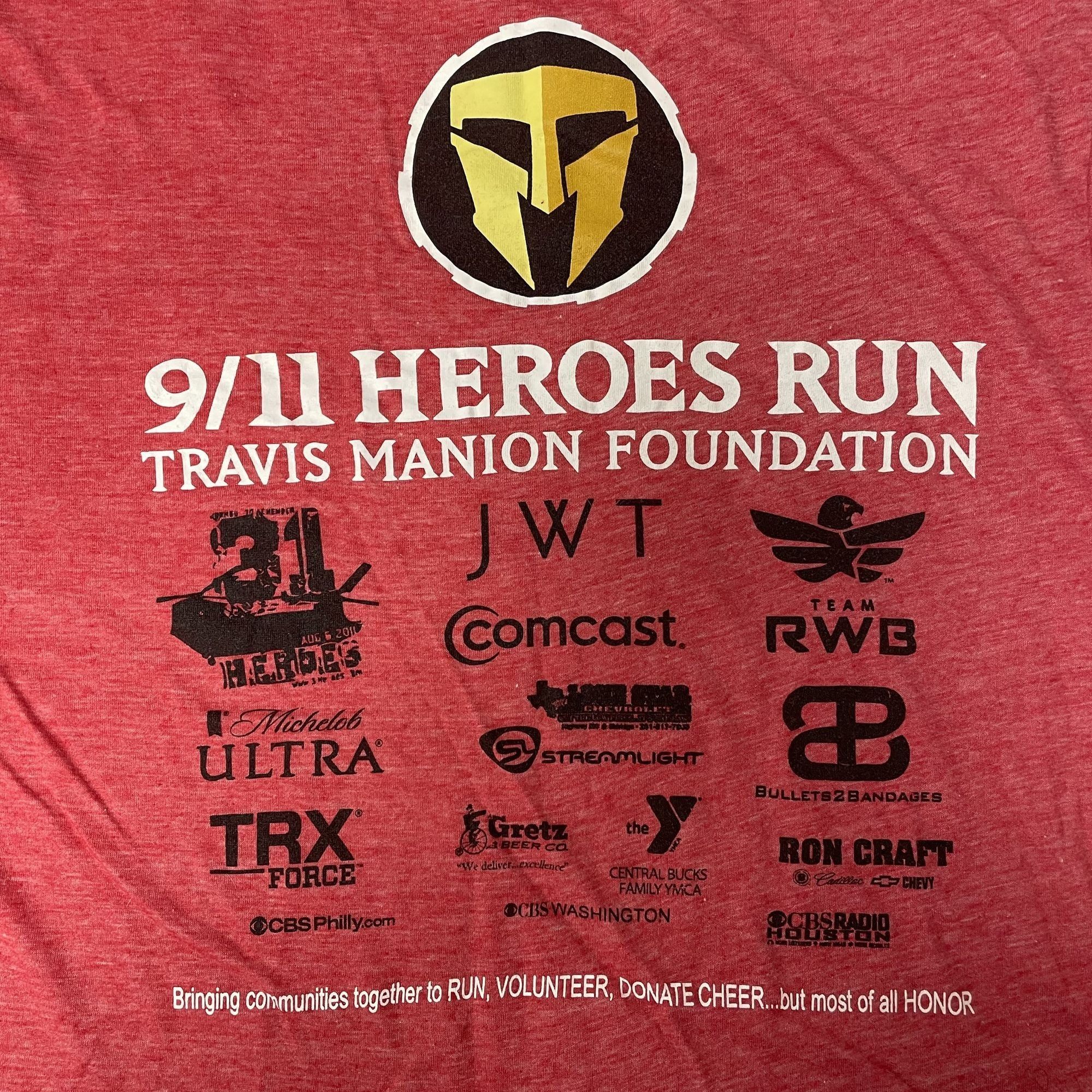 Tultex Tultex Travis Manion If Not Me Then Who 9/11 HEROES T Shirt Size US M / EU 48-50 / 2 - 4 Thumbnail