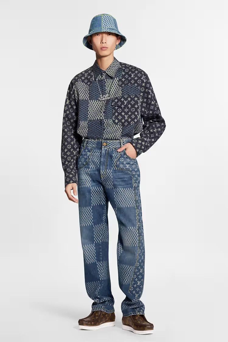 Louis Vuitton Louis Vuitton - Virgil Abloh / Nigo - SS20 - Flannel Shirt Size US XXL / EU 58 / 5 - 20 Thumbnail