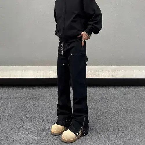 Jean Street vintage punk zipper design lumberjack jeans size 32 Size US 30 / EU 46 - 4 Thumbnail