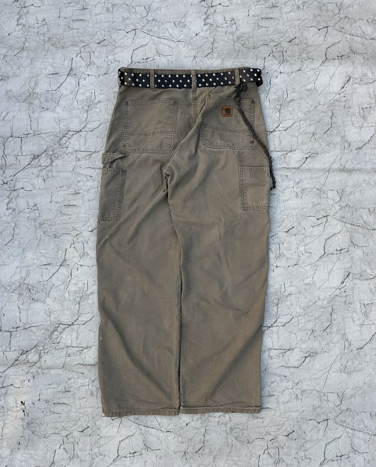 Carhartt Vintage Carhartt Double Knee B195 LBR Size US 32 / EU 48 - 4 Thumbnail
