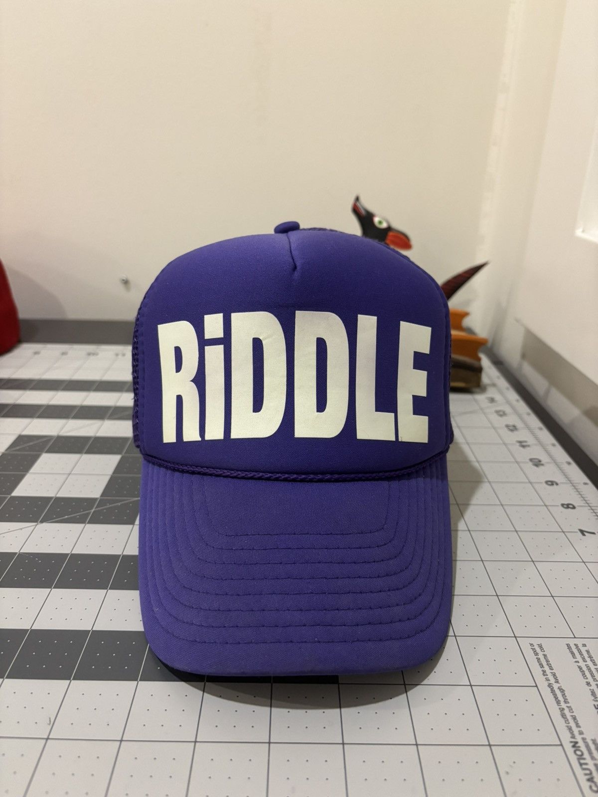 Antony Riddle RiDDLE Hat Purple | Grailed