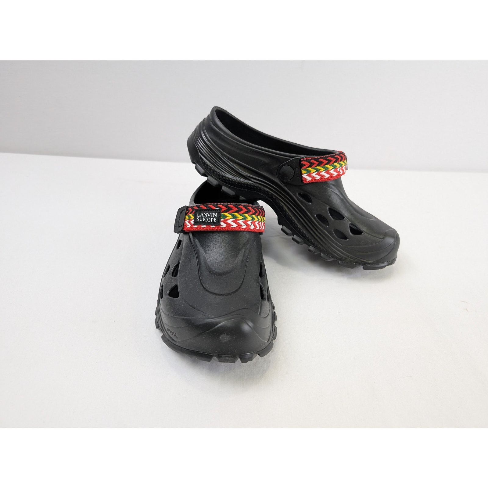 Lanvin × Suicoke o1rshd1 Q:2 / Mok Curb Laces Mule Slipper sandal in Black Size US 9 / EU 42 - 10 Thumbnail