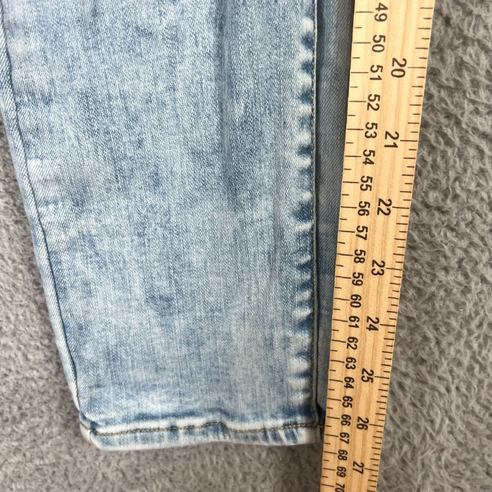 American Eagle Outfitters VINTAGE American Eagle Outfitters Jeans Men Skinny 28x27 Light Wash Distressed 5-Pocket Denim Size US 26 / EU 42 - 2 Thumbnail