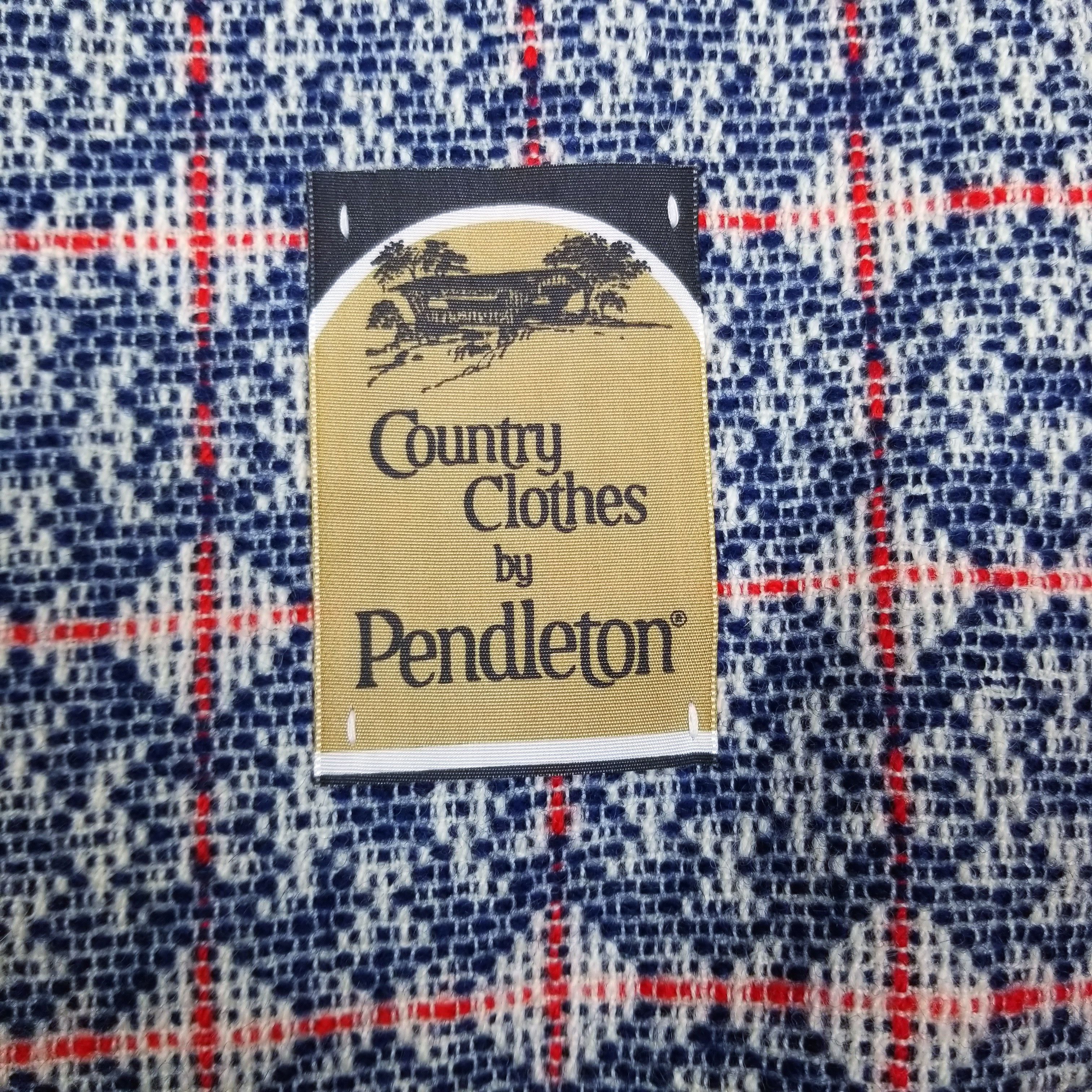 Pendleton Vintage NWT Pendleton Country Clothes Wool Skirt Size 36" / US 14 / IT 50 - 2 Thumbnail
