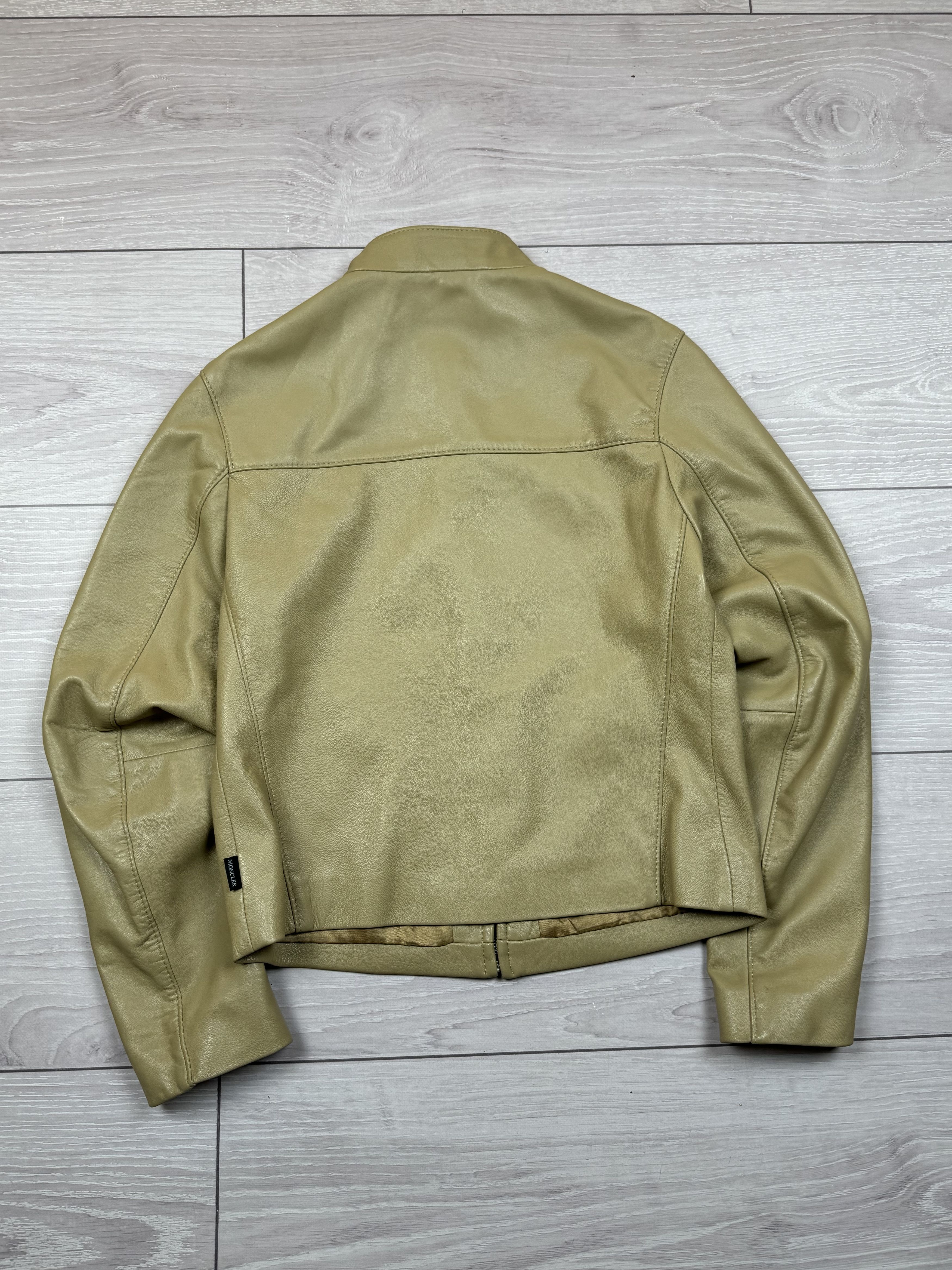 Moncler Moncler Leather woman jacket Size S / US 4 / IT 40 - 12 Thumbnail