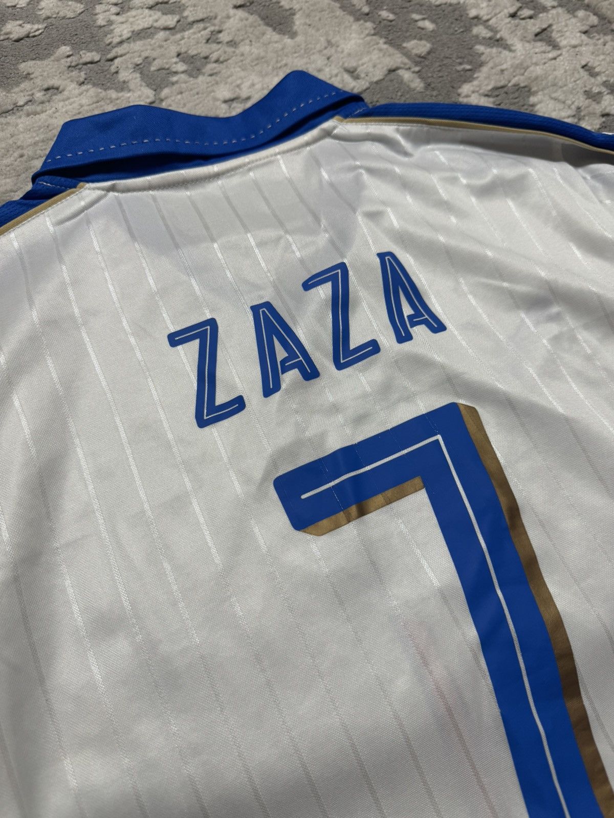 Puma Puma Simone Zaza Italy Long Sleeve Away Jersey 2015/16 Size US L / EU 52-54 / 3 - 14 Thumbnail
