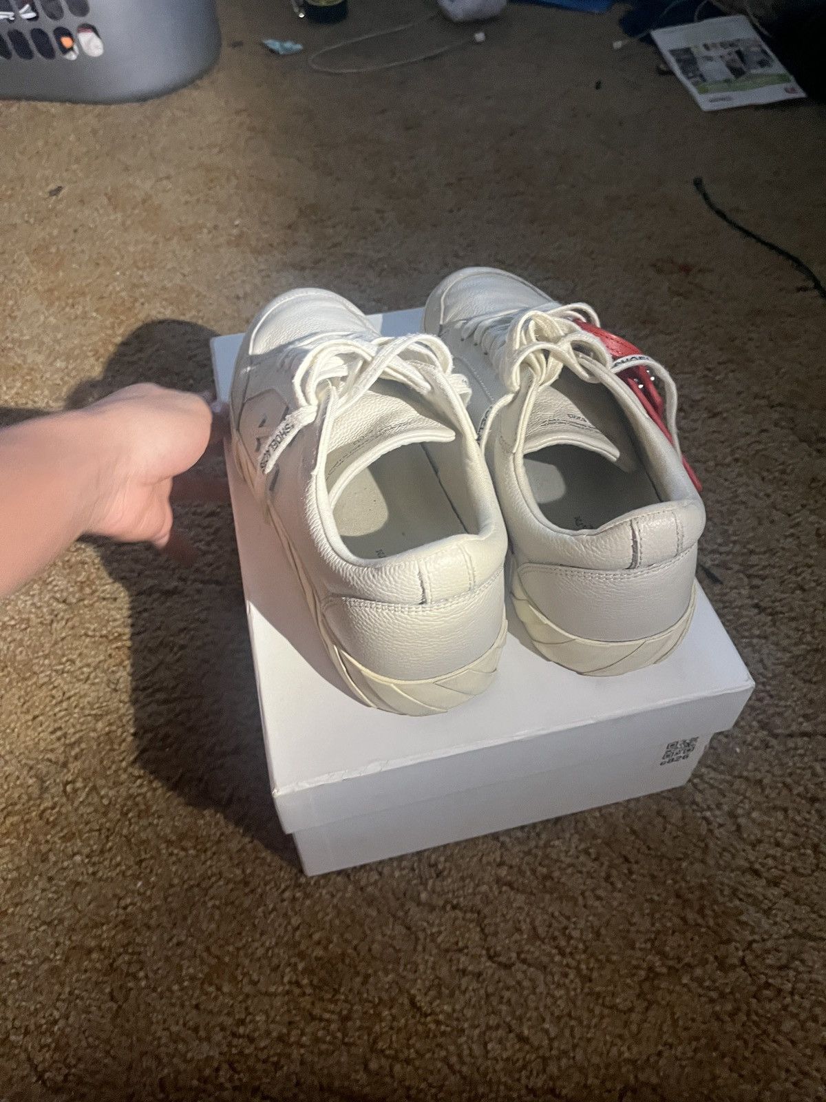 Off-White Off- White Vulcanized ‘Leather’ Size US 10 / EU 43 - 13 Thumbnail