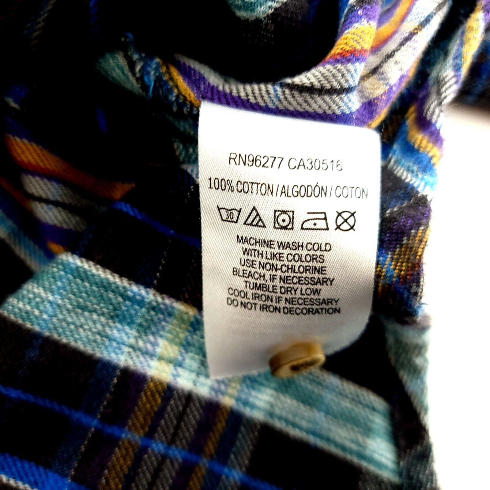 Vans Vans Black Multi-Collared Plaid Flannel Small Collared Dress Size US S / EU 44-46 / 1 - 11 Thumbnail