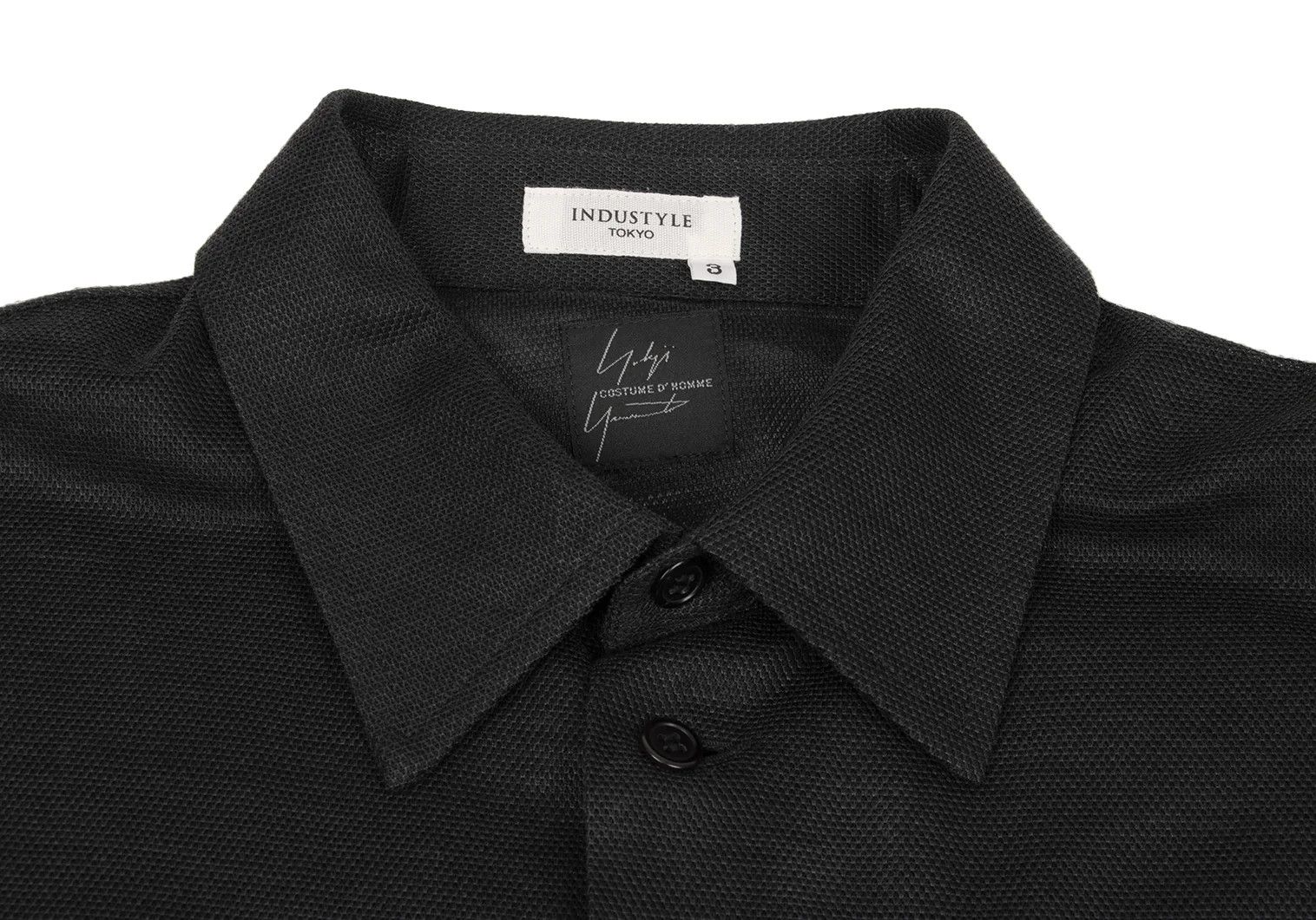 Yohji Yamamoto Yohji Yamamoto Costume D'Homme Linen Long Sleeve Shirt Size US L / EU 52-54 / 3 - 4 Thumbnail