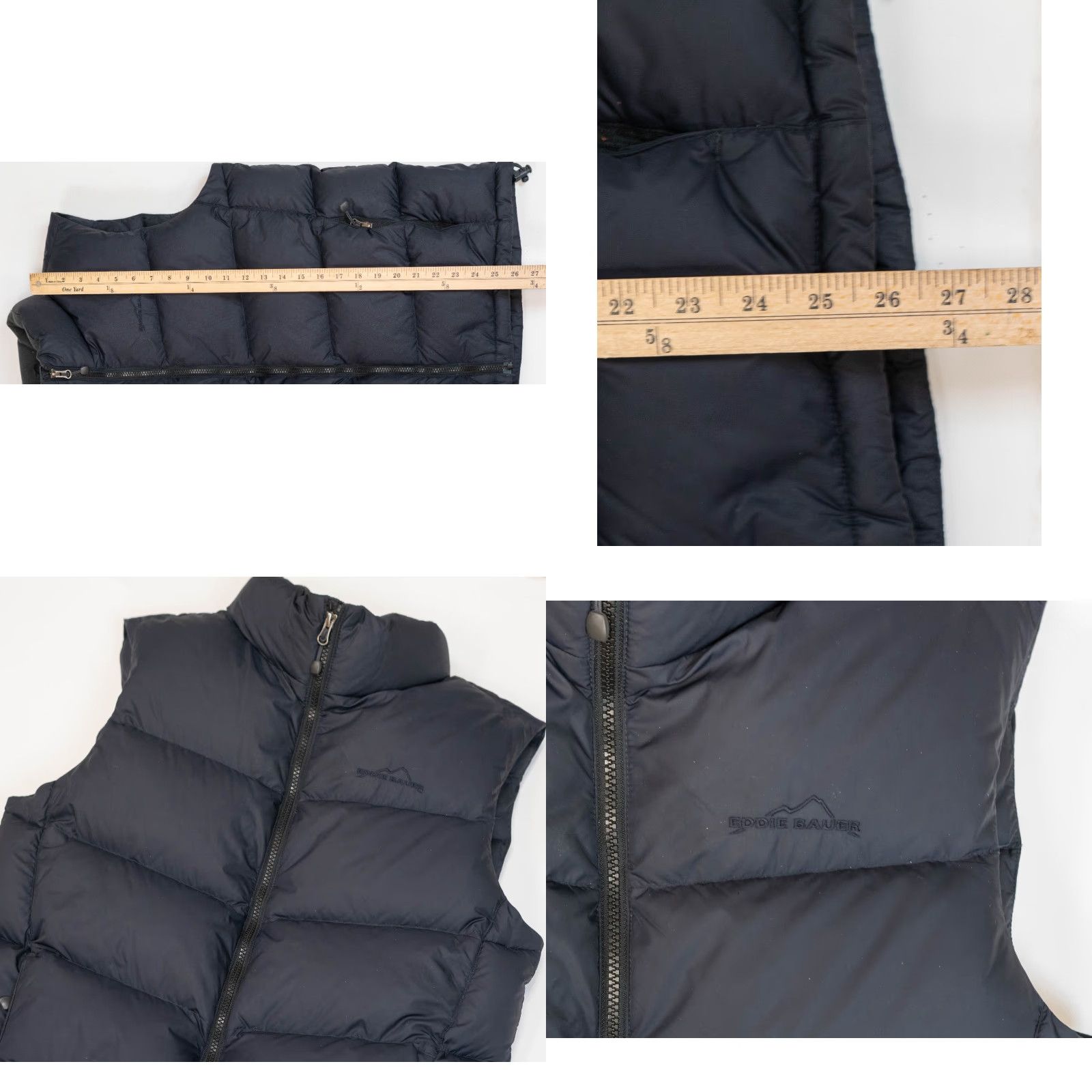 Eddie Bauer VINTAGE Eddie Bauer Down Puffer Vest Full Zip 700 Fill EB700 Blue Goose Men's Size S Size US S / EU 44-46 / 1 - 8 Thumbnail