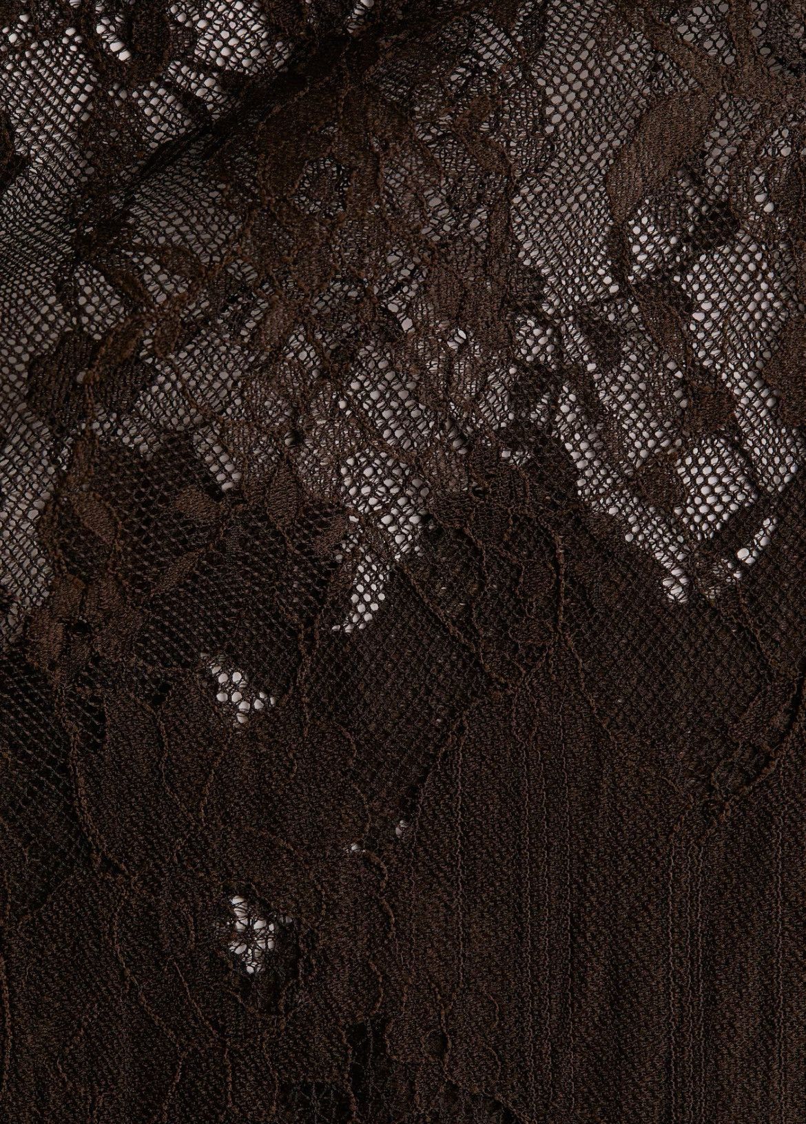 H&M H&M Dark brown lace top Size M / US 6-8 / IT 42-44 - 7 Thumbnail