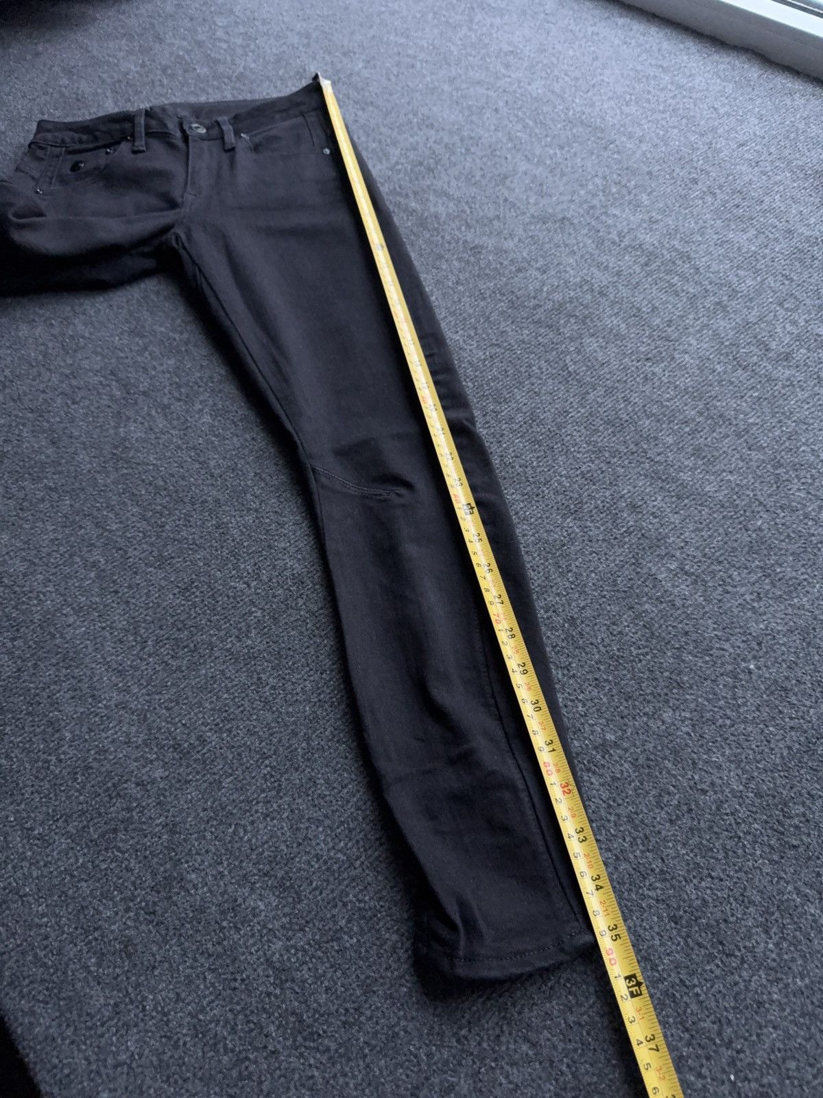 G-Star G-Star Opium Avant Garde RAW Arc 3D Mid Skinny Black Jeans Size 25" / US 0 / IT 36 - 18 Thumbnail