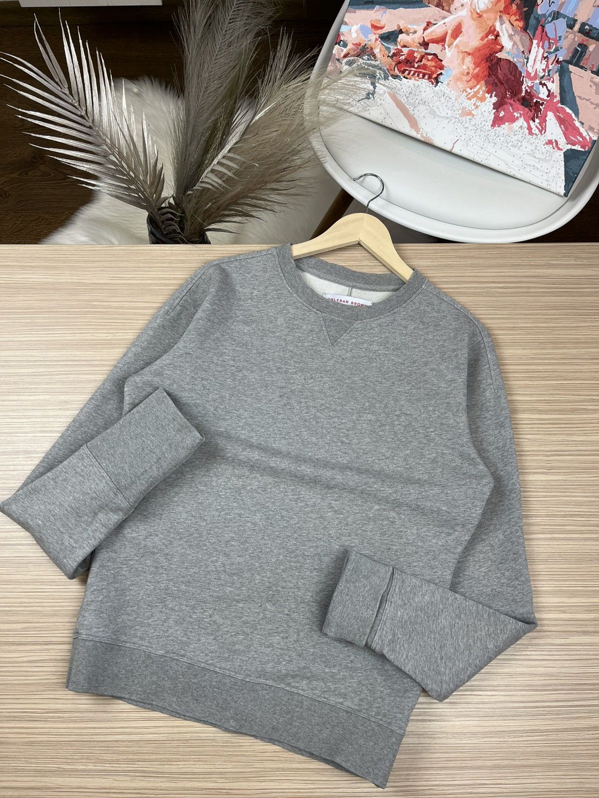 Designer × Orlebar Brown Orlebar Brown Crewneck Blue Sweatshirt Size US S / EU 44-46 / 1 - 1 Thumbnail