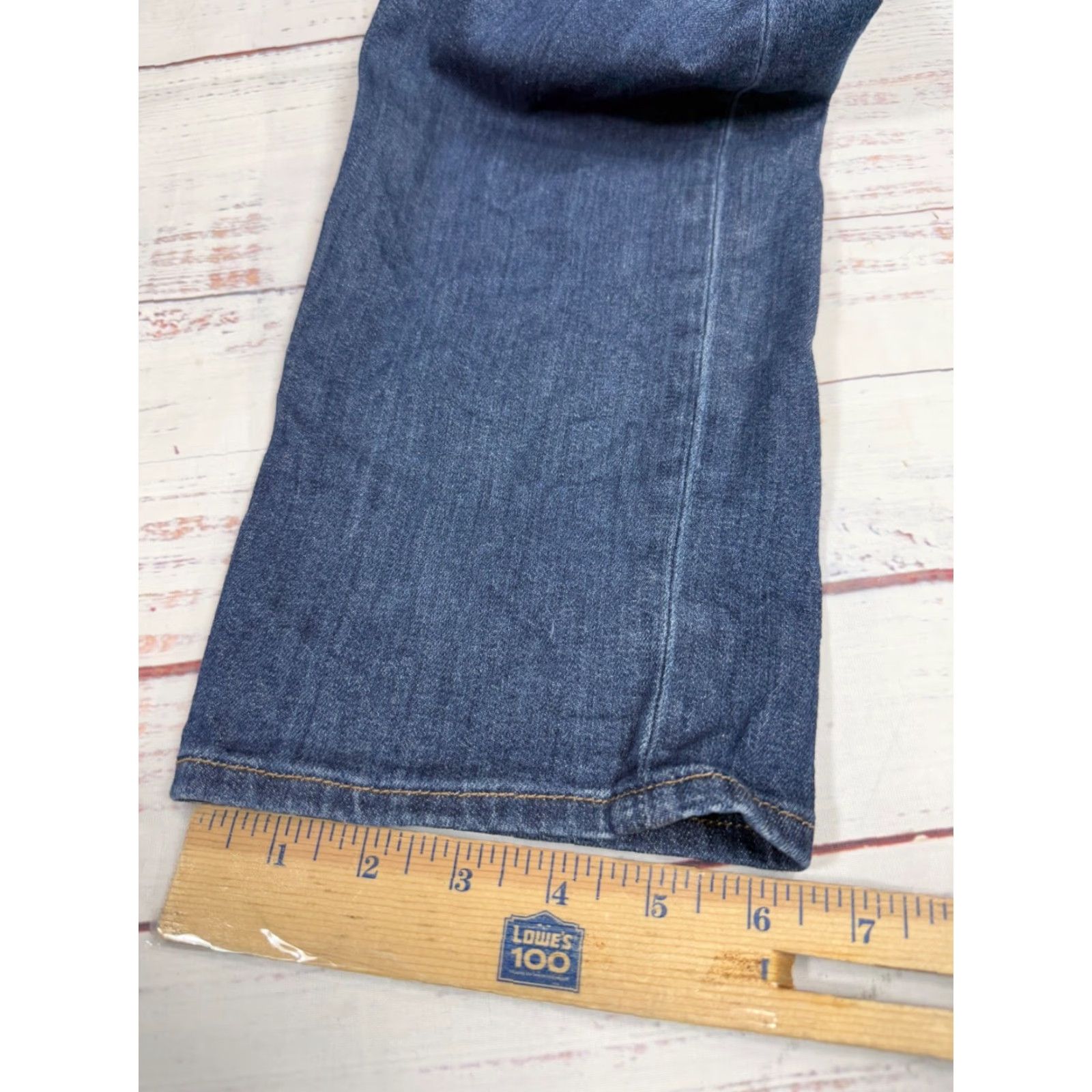 Hudson Hudson Jeans Men Slim Straight Blue Cotton Blend 32 34 Inseam Pockets Regular Size 32 Color Blue Jeans Size US 32 / EU 48 - 3 Thumbnail
