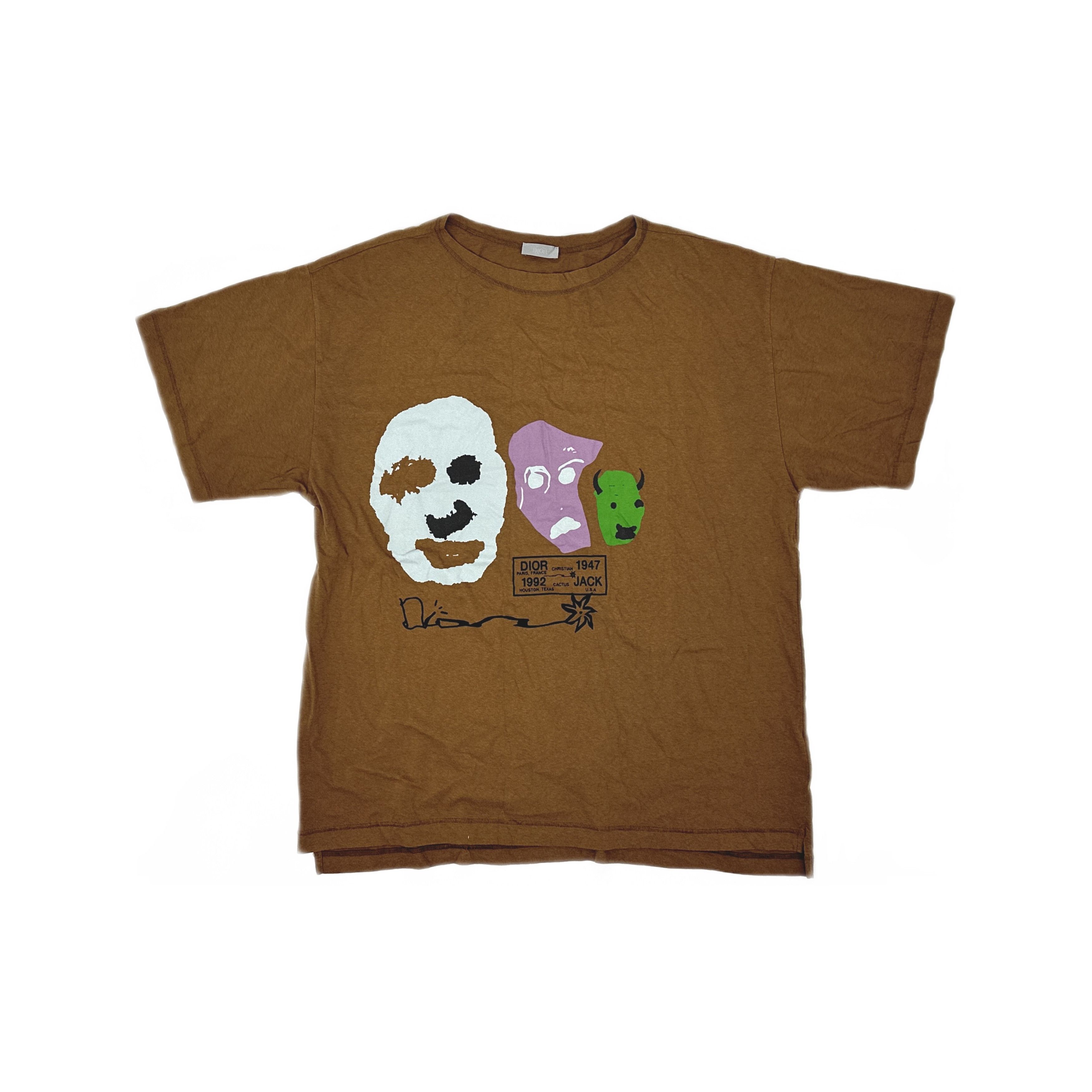 Dior Dior x Travis Scott Cactus Jack T-Shirt 0079 | Grailed