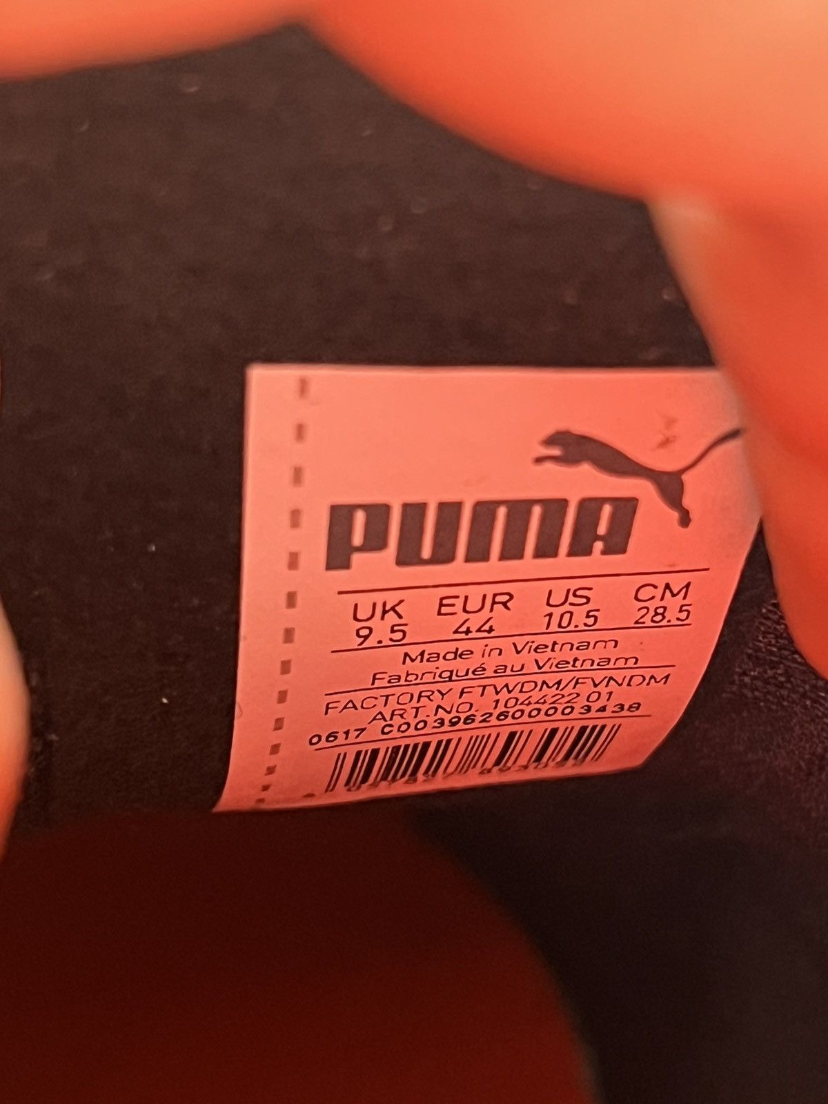 Puma Puma EvoPower 4 X Oliver Giroud Black/Red New Football Boots Size US 10.5 / EU 43-44 - 23 Thumbnail