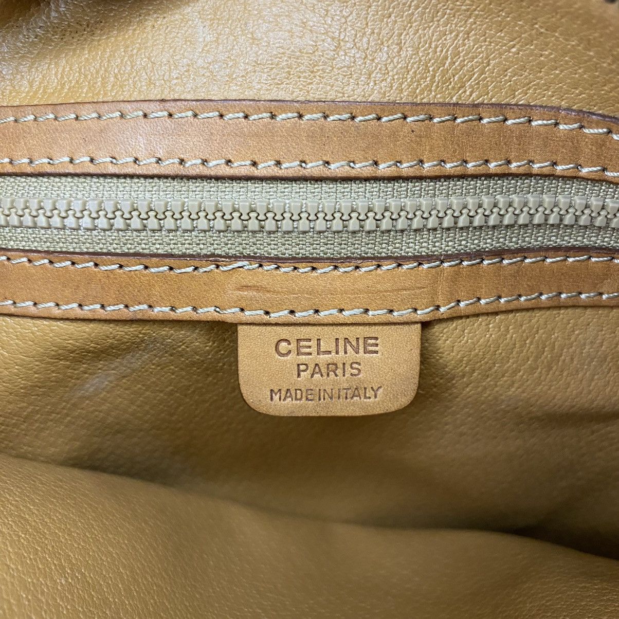 Celine × Vintage Celine Macadam Leather Clutch Size ONE SIZE - 9 Thumbnail