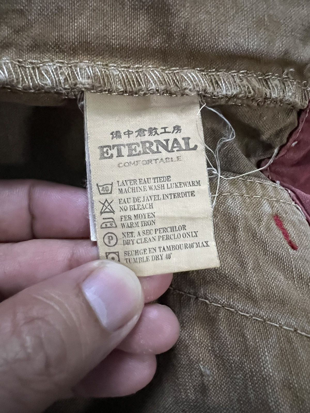 Eternal × If Six Was Nine × Japanese Brand VINTAGE ETERNAL ART PUNK PANTS VERY RARE Size US 32 / EU 48 - 15 Thumbnail