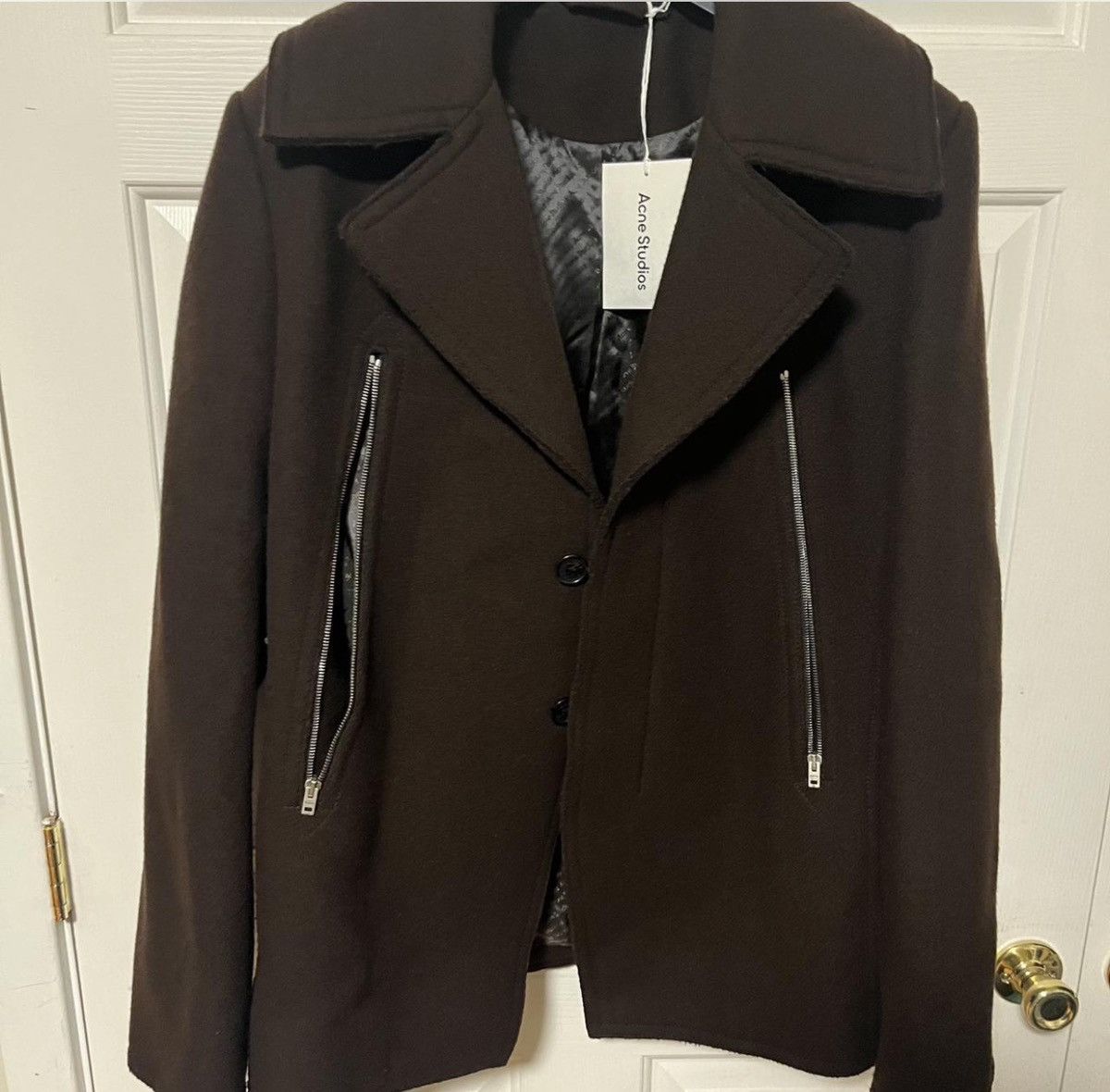 Acne Studios Brown Acne Studios Blazer Size US L / EU 52-54 / 3 - 1 Thumbnail