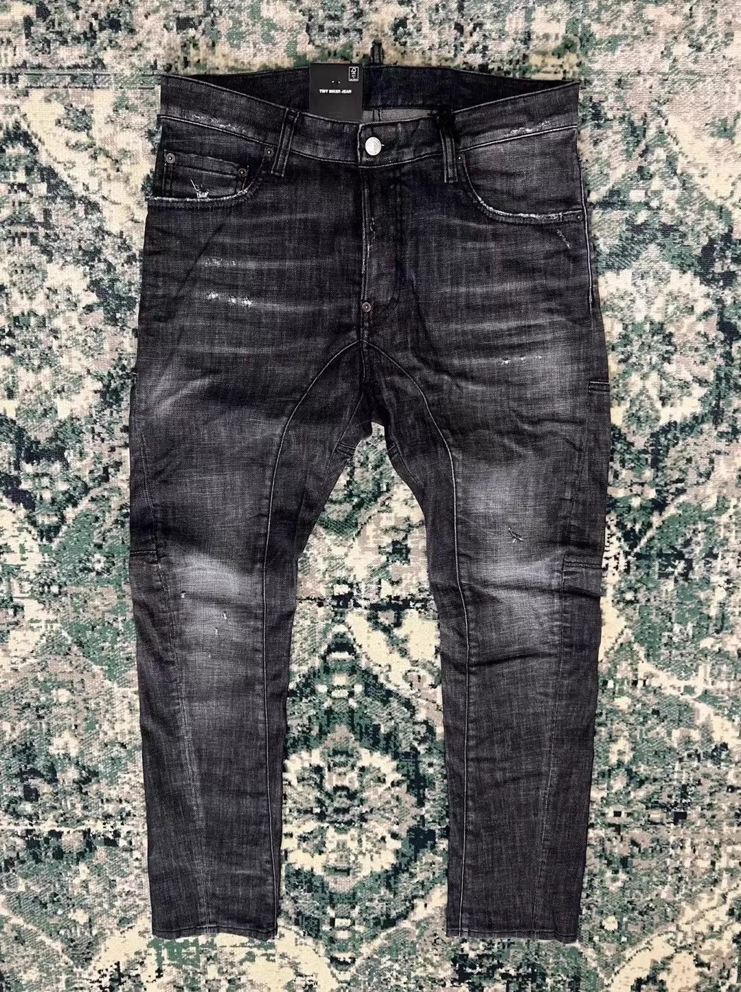Dsquared2 Gray Distressed Denim Pants Size 30 Size US 30 / EU 46 - 1 Thumbnail