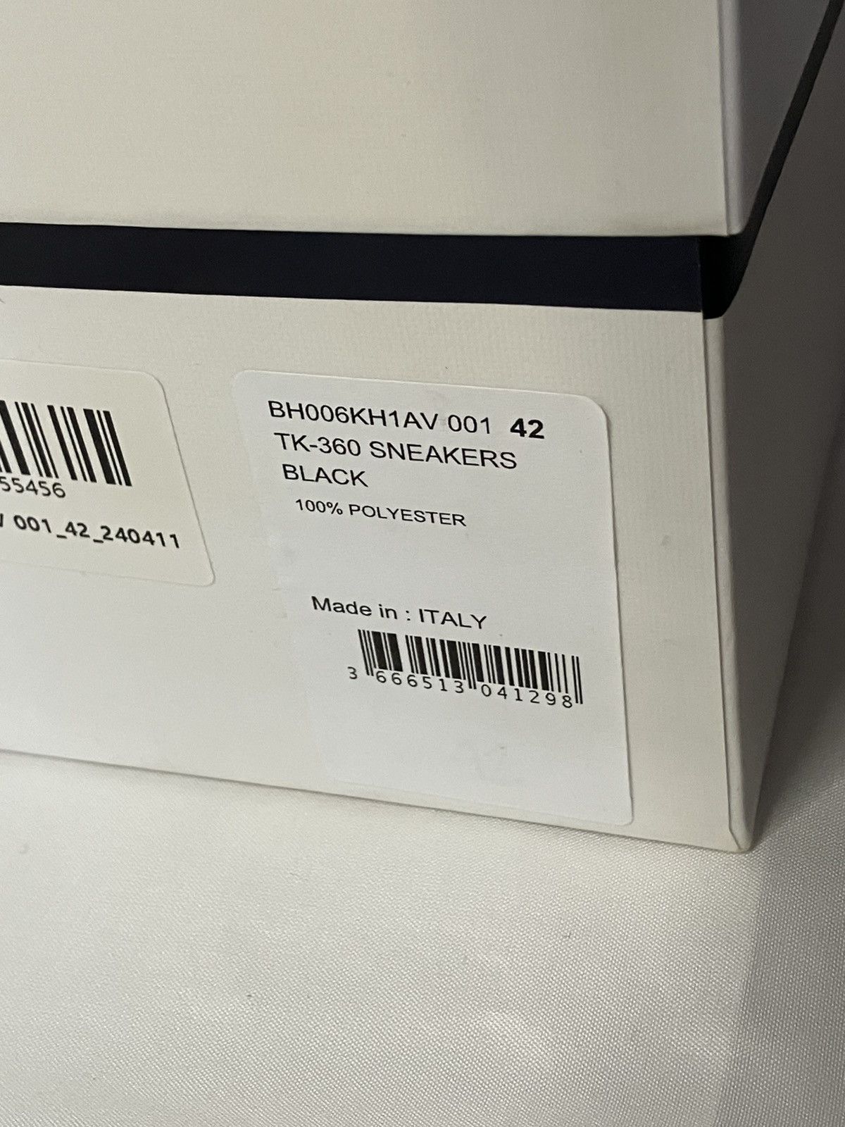 Givenchy Givenchy TK-360 Knit Sneakers Black Size US 9 / EU 42 - 7 Thumbnail