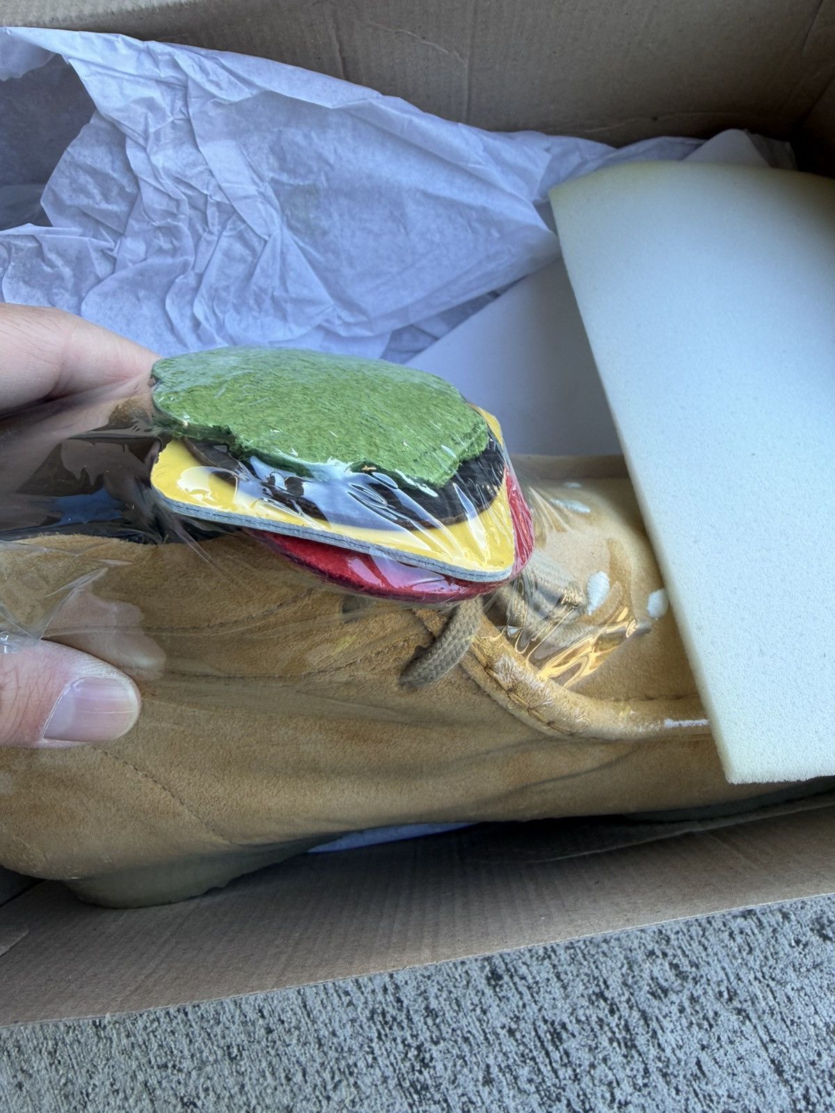 Clarks × Vandy The Pink Vandy The Pink Clarks Wallabes Boot Burger Size US 8 / EU 41 - 9 Thumbnail