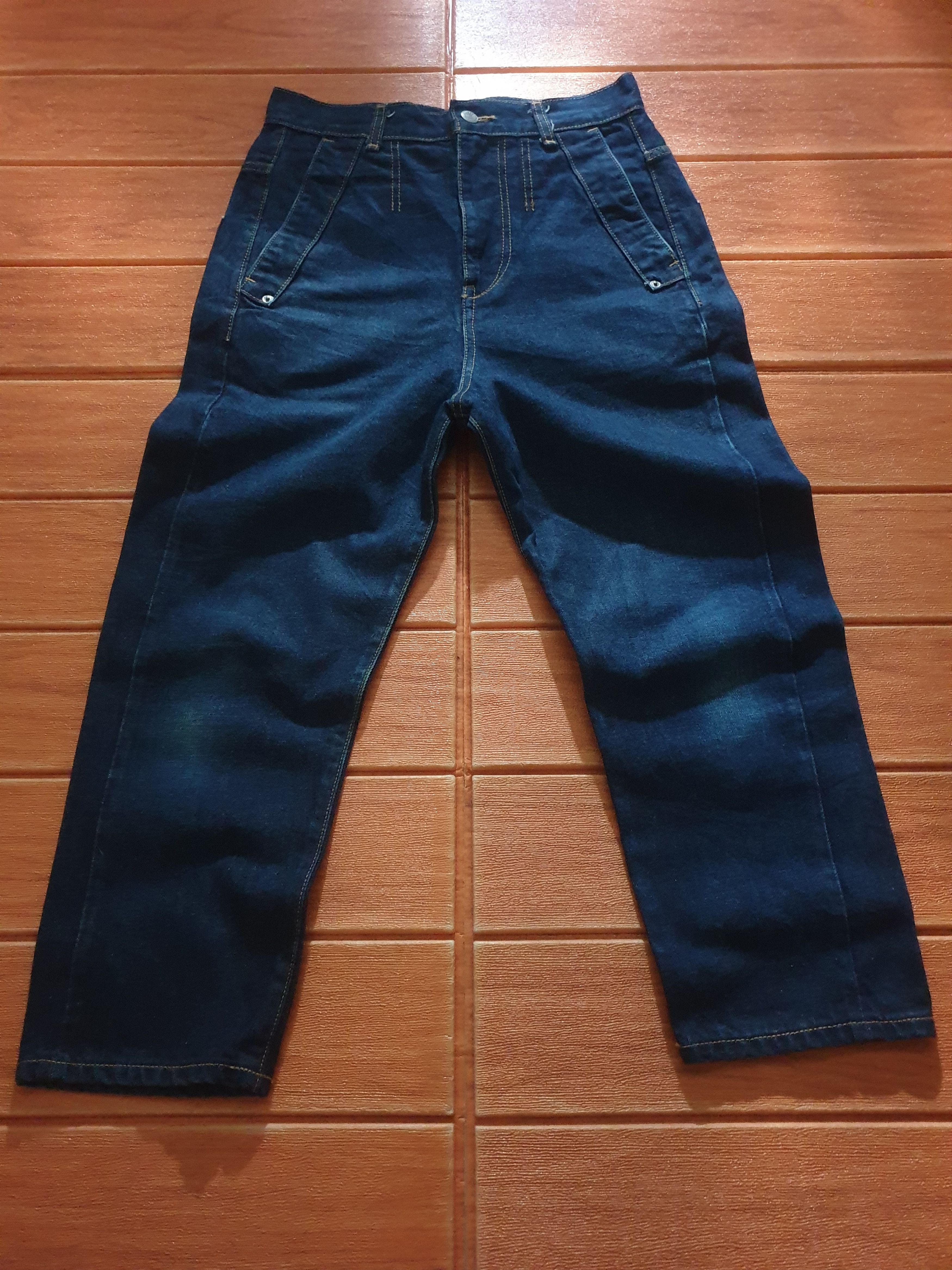 Issey Miyake Zucca Japanese brand selvedge denim pant Size US 29 - 4 Thumbnail