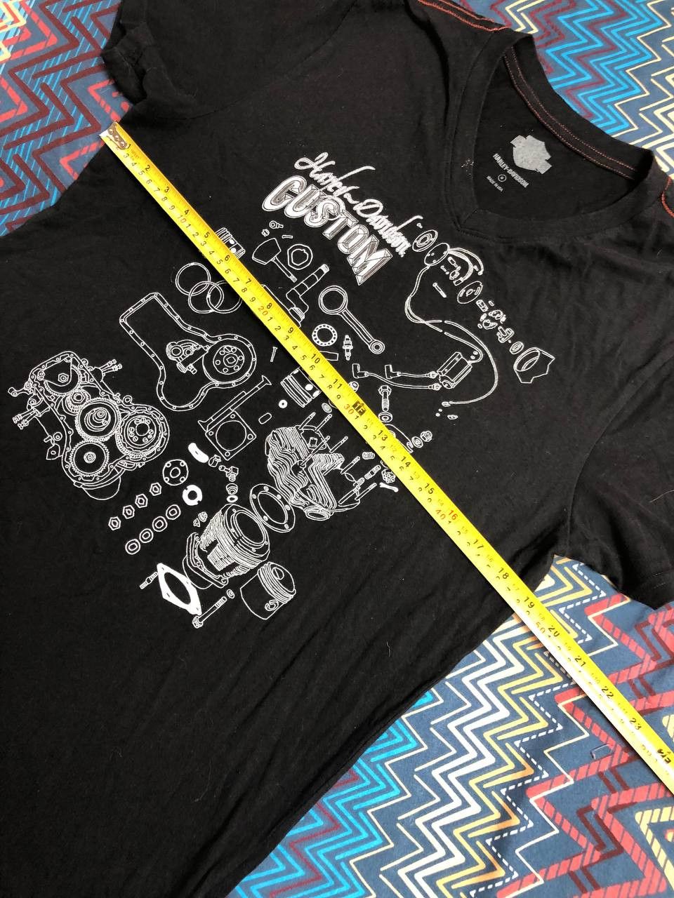 Harley Davidson × Vintage Vintage Motor Harley Davidson Plymouth Print T Shirt Size US M / EU 48-50 / 2 - 11 Thumbnail