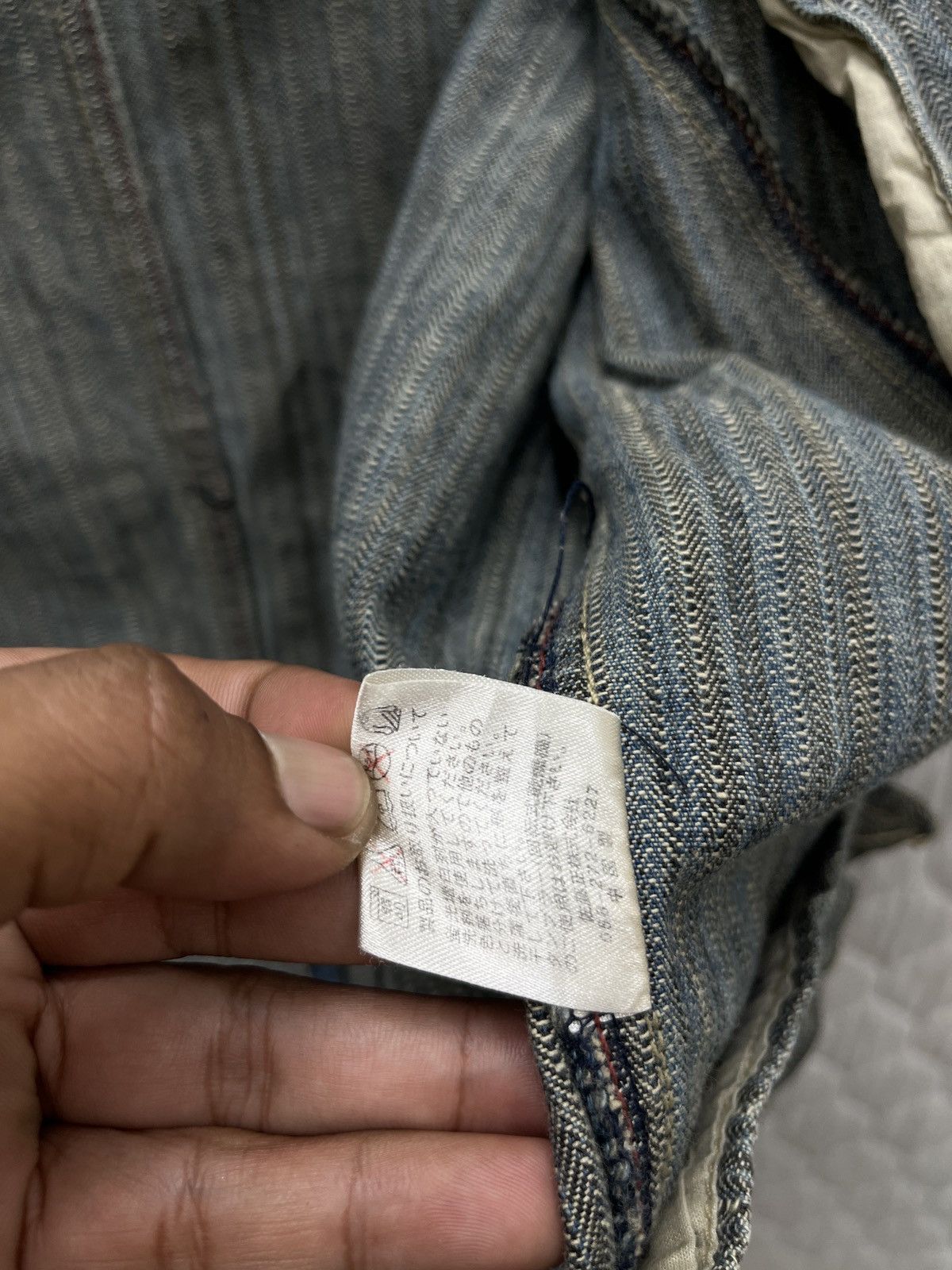Vintage 🔥🔥🔥STEALS VTG NYLAUS JEANS DENIM JACKET Size M / US 6-8 / IT 42-44 - 9 Thumbnail