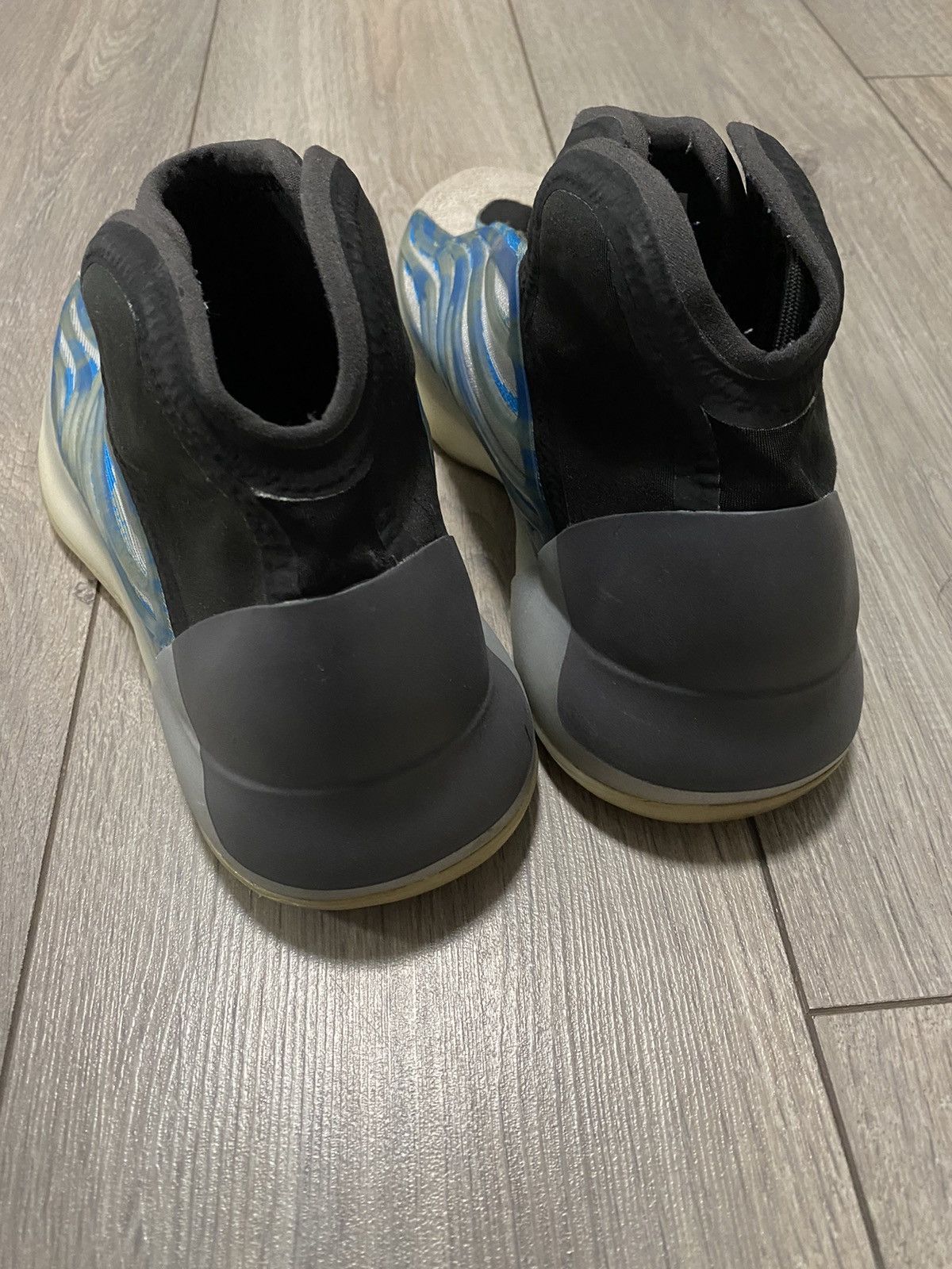 Adidas × Kanye West Adidas Yeezy Boost QNTM Frozen Blue Sneakers BSKTBL Y2K Dril Size US 7.5 / EU 40-41 - 7 Thumbnail