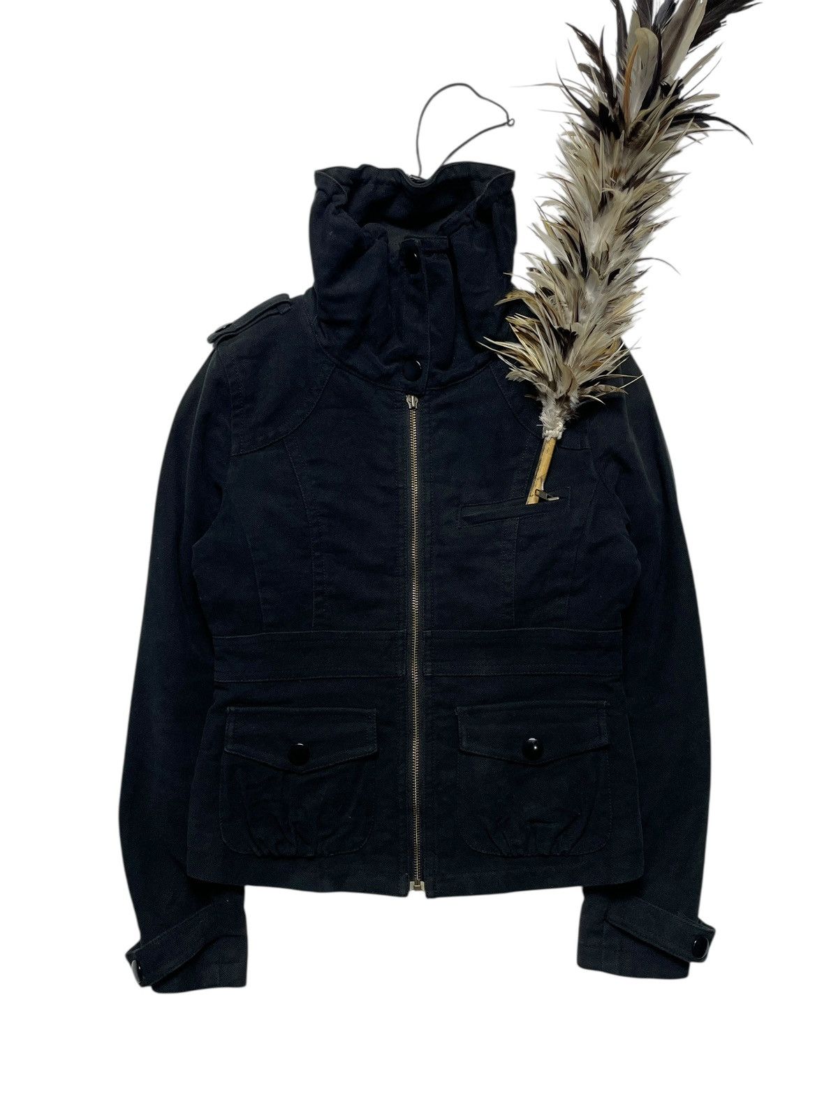 If Six Was Nine 2000’s Vivayou - Cyber Military Style Jacket Size US S / EU 44-46 / 1 - 17 Thumbnail