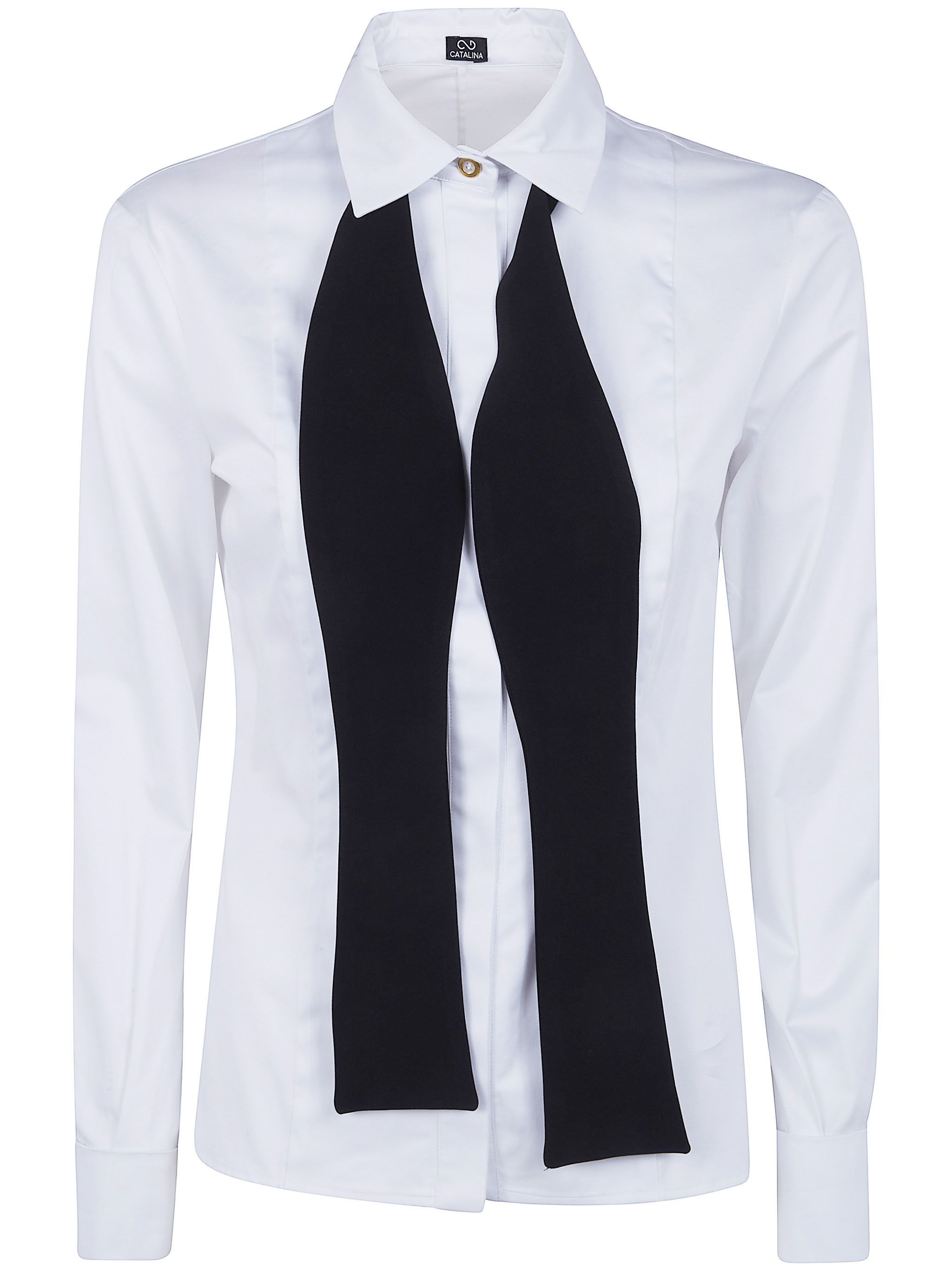 Catalina "JACUELINE" TIE SHIRT Size M / US 6-8 / IT 42-44 - 1 Thumbnail