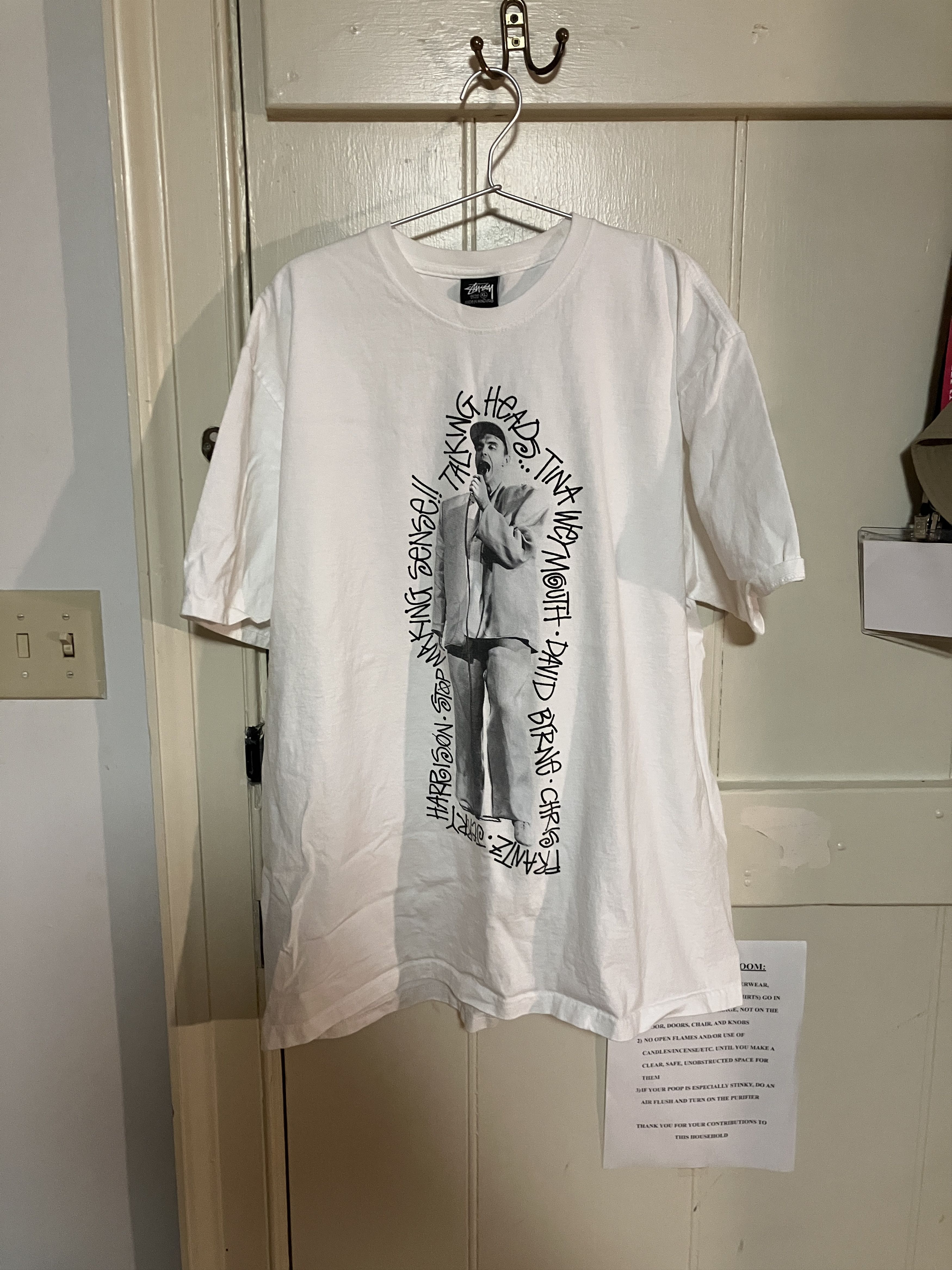 Stussy Talking Heads Stop Making Sense Tee | Grailed