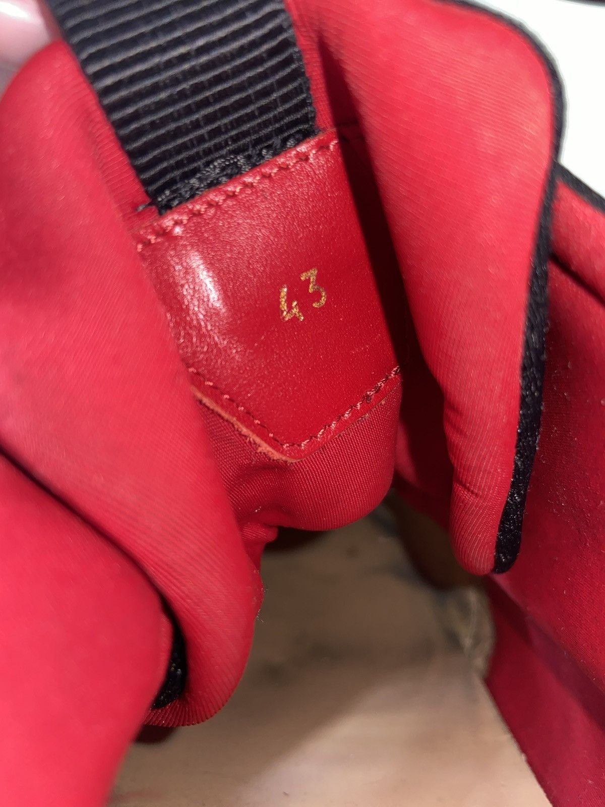 Christian Louboutin Christian Louboutin Red Runner Neoprene Sneakers Size US 10 / EU 43 - 7 Thumbnail