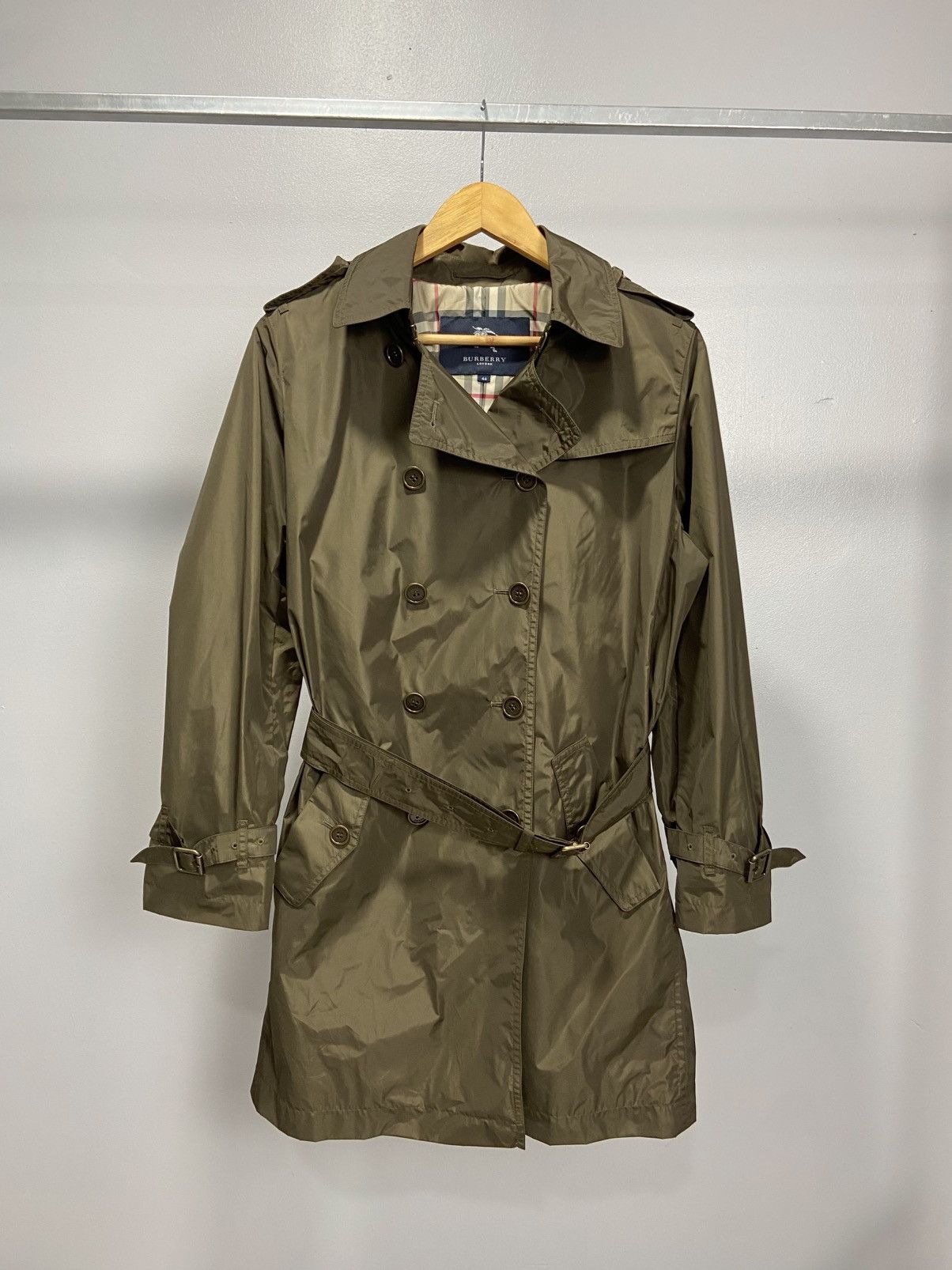 Burberry Burberry Rain Trench Coat Size L / US 10 / IT 46 - 1 Thumbnail