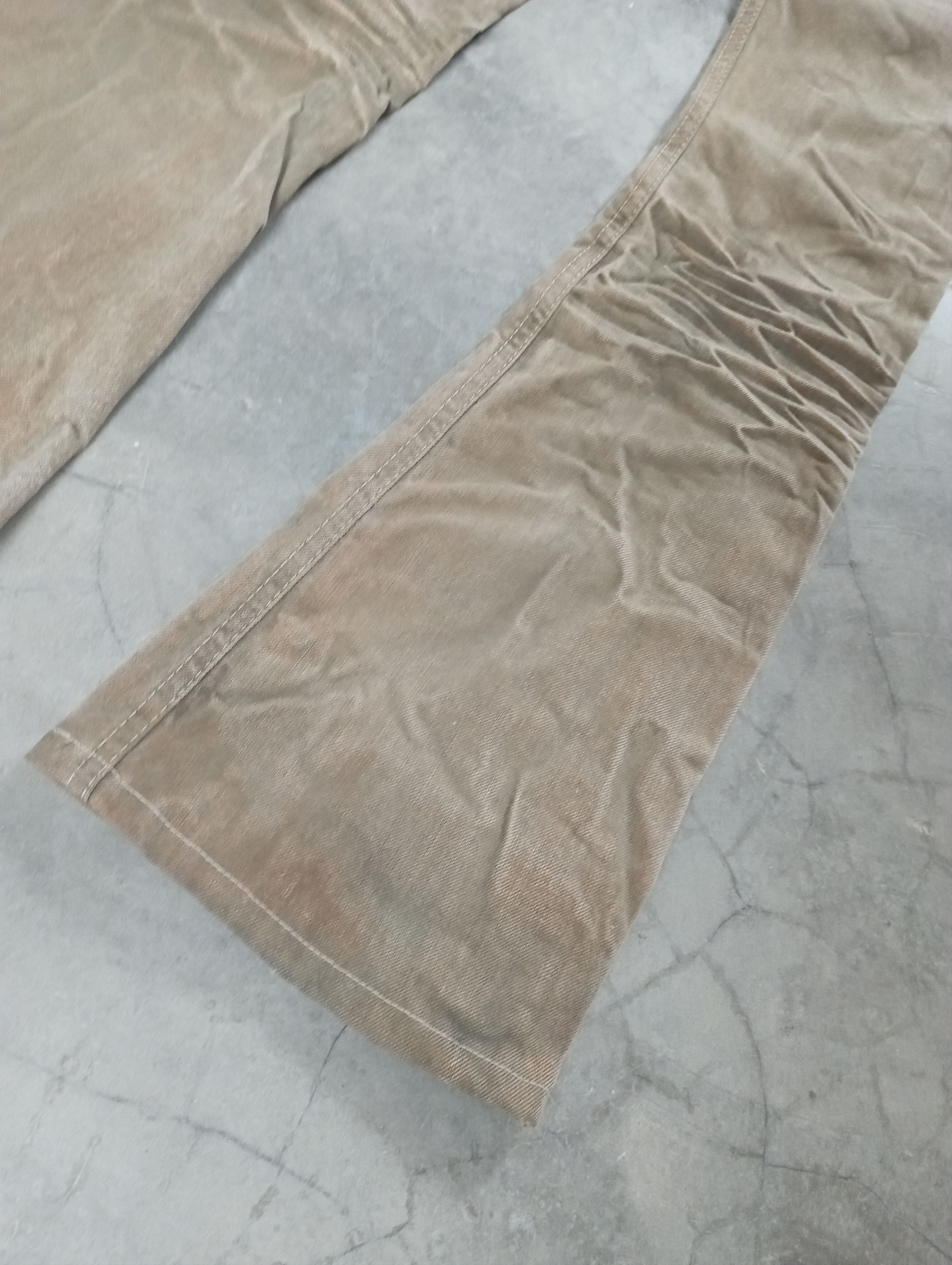 Tornado Mart Flare Jeans Made In Italy Crazy Mud lightning Wash G Brand Size 24" / US 00 / IT 34 - 6 Thumbnail