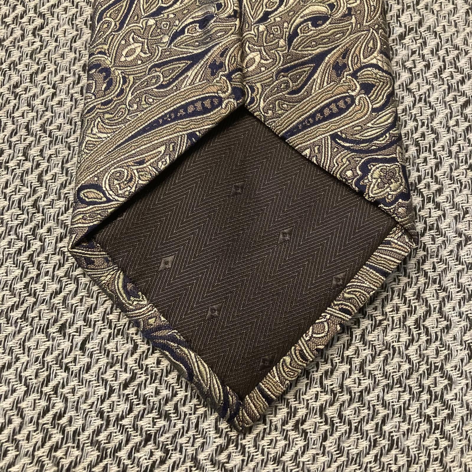 Piattelli Bruno Piattelli Silk Paisley Tie 61/3.75 Size ONE SIZE - 5 Thumbnail