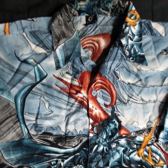Other Vintage Y2K Claudio Nucci Anime Warrior Samurai Shirt Size US L / EU 52-54 / 3 - 1 Thumbnail