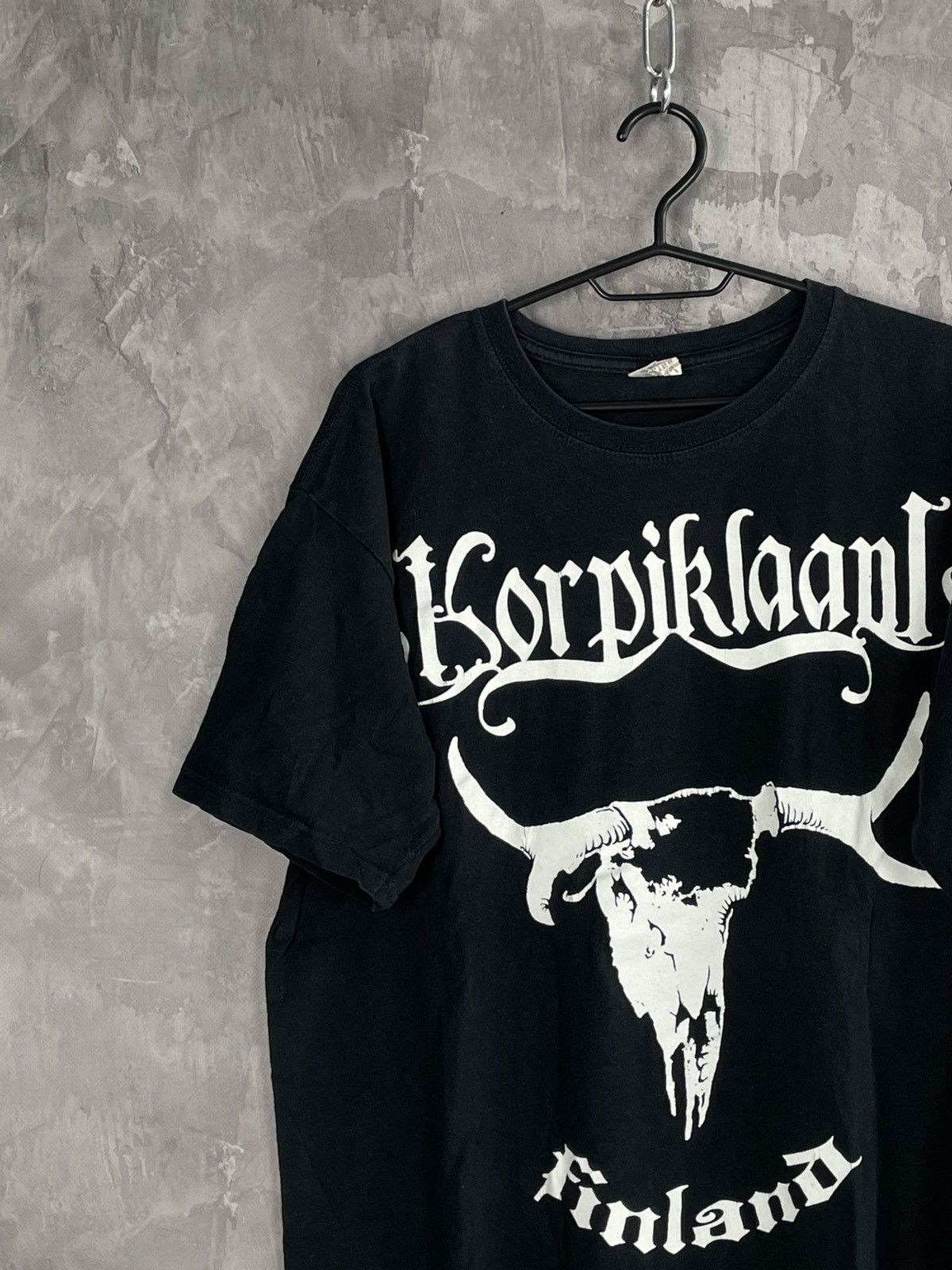 Band Tees × Vintage Vintage Korpiklaani 2009’s Dark Metal Grunge Band T shirt Size US L / EU 52-54 / 3 - 4 Thumbnail