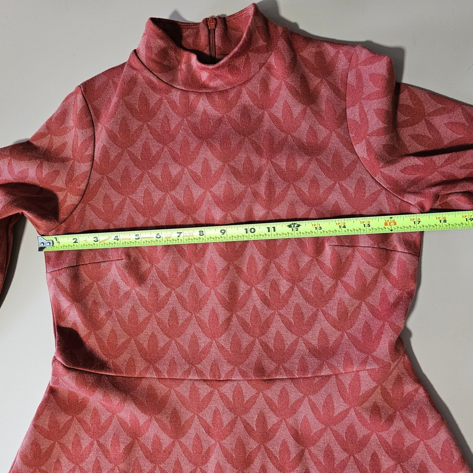 Boden NWT Boden High Neck Jacquard Knit Mini Dress Uk 10 US 6 P Size M / US 6-8 / IT 42-44 - 5 Thumbnail