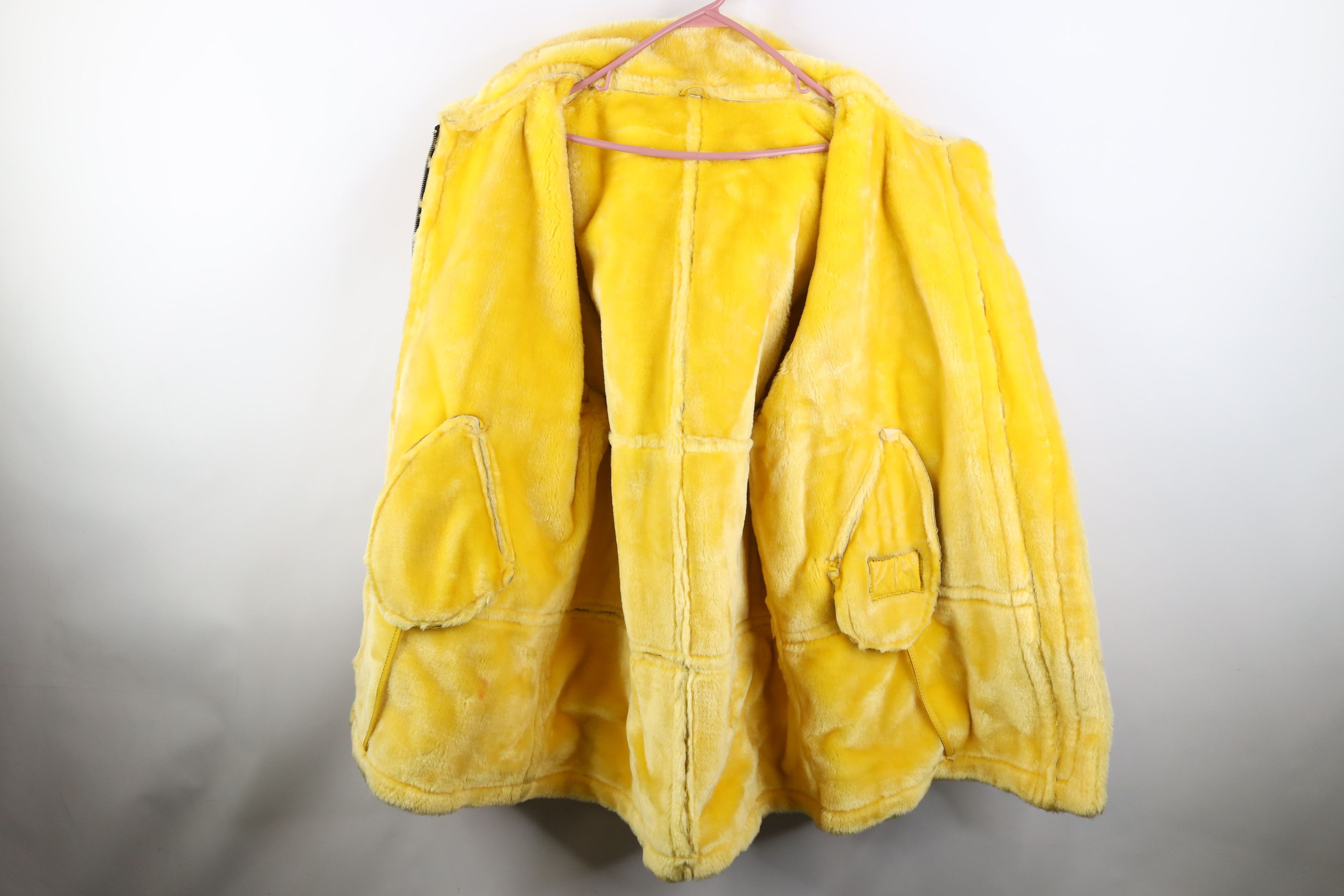 Vintage Vintage 90s Streetwear Sherpa Leather B3 Hooded Parka Jacket Size XL / US 12-14 / IT 48-50 - 10 Thumbnail