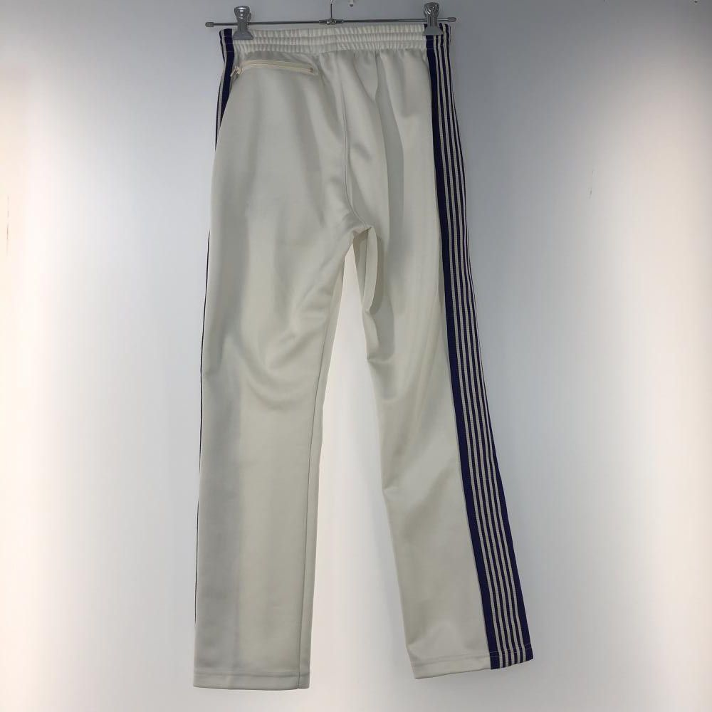 Sweatpants White Narrow Track Side Tape Polyester