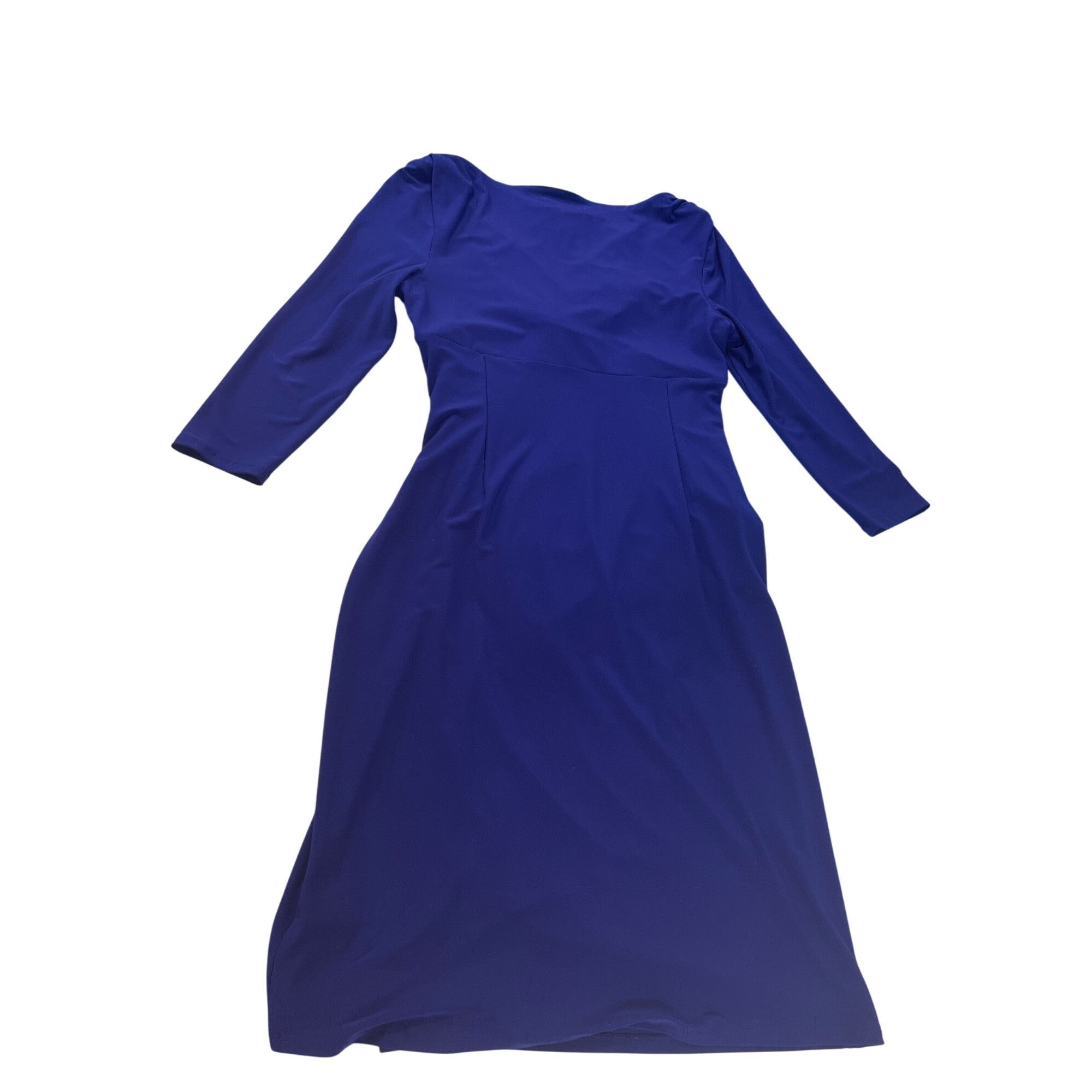 Lauren Ralph Lauren Lauren Ralph Lauren Womens blue v neck poly elast maxi Sleev Size XL / US 12-14 / IT 48-50 - 9 Thumbnail