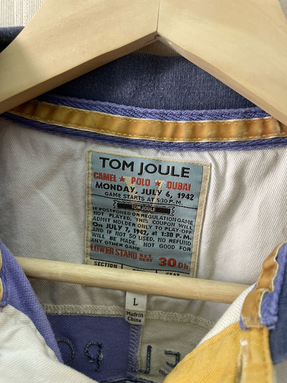 Camel × Polo Ralph Lauren × Vintage Camel Polo Dubai streetwear vintage polo shirt Size US L / EU 52-54 / 3 - 9 Thumbnail