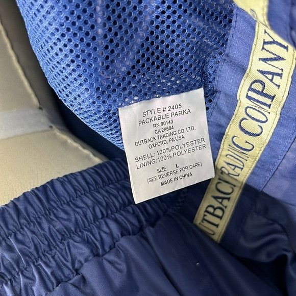 Vintage Outback Trading Company Pack A Roo Wind Resistant Parka Hood Size 36" / US 14 / IT 50 - 12 Thumbnail