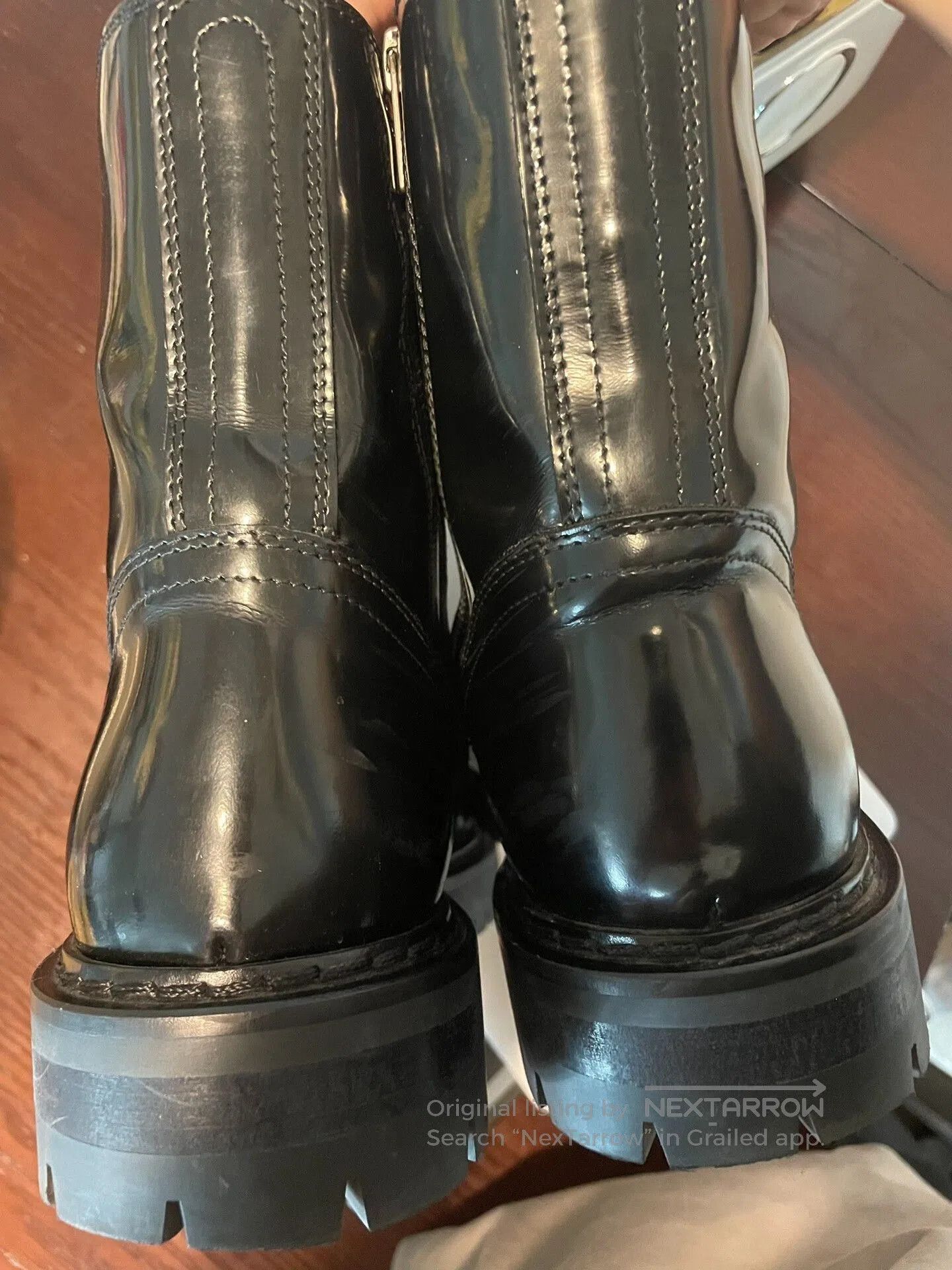 Ann Demeulemeester Ann Demeulemeester Military Boots. Size US 8.5 / EU 41-42 - 8 Thumbnail
