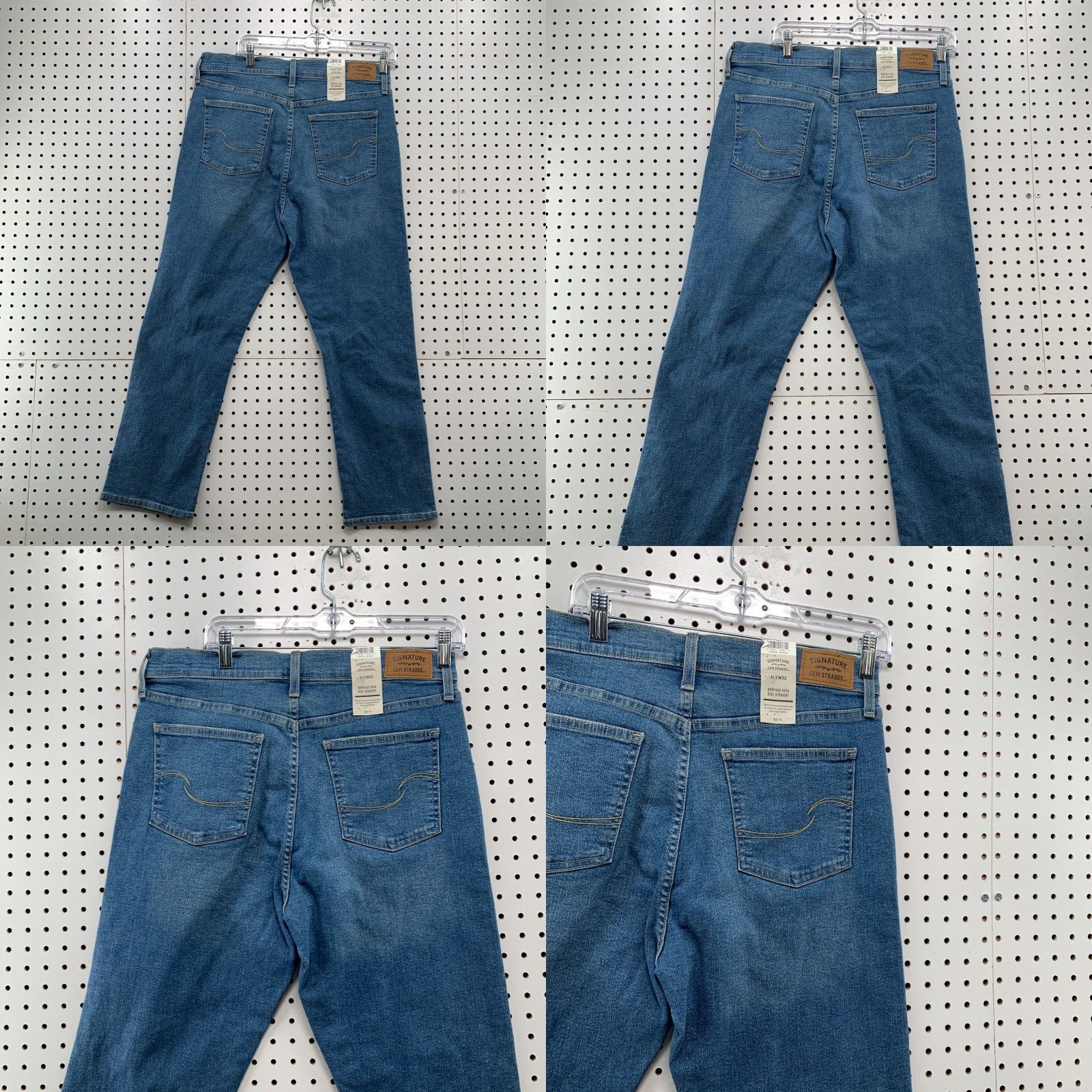 Levi's VINTAGE Levi's High Rise Denim Jeans Women's Size 14 Blue Straight 32x27 Size 36" / US 14 / IT 50 - 8 Thumbnail