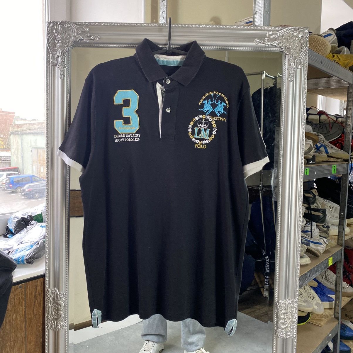 La Martina Y2K Vintage La Martina Polo Shirt Size US XL / EU 56 / 4 - 1 Thumbnail